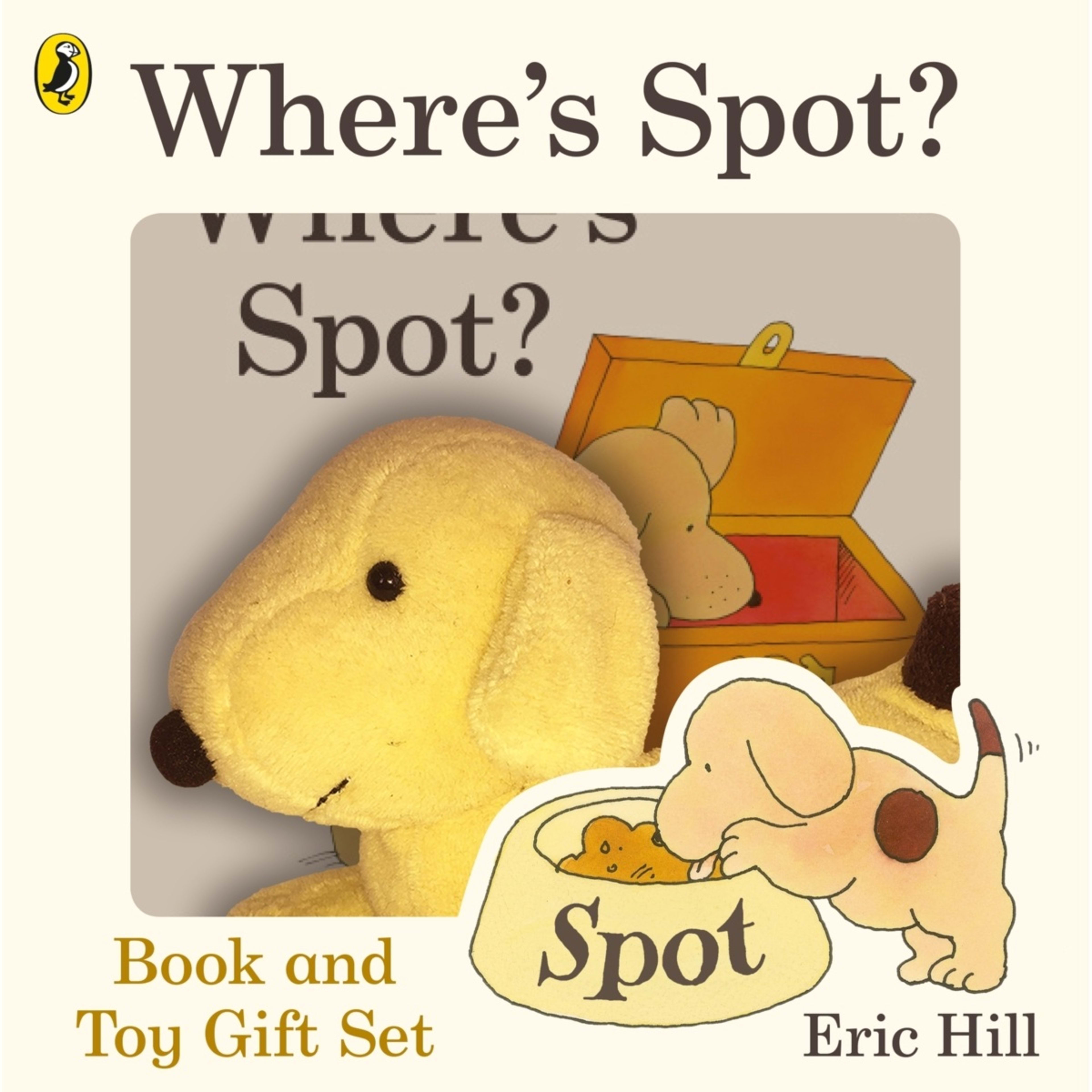1 Where's Spot? by Eric Hill - Book and Toy Gift Set