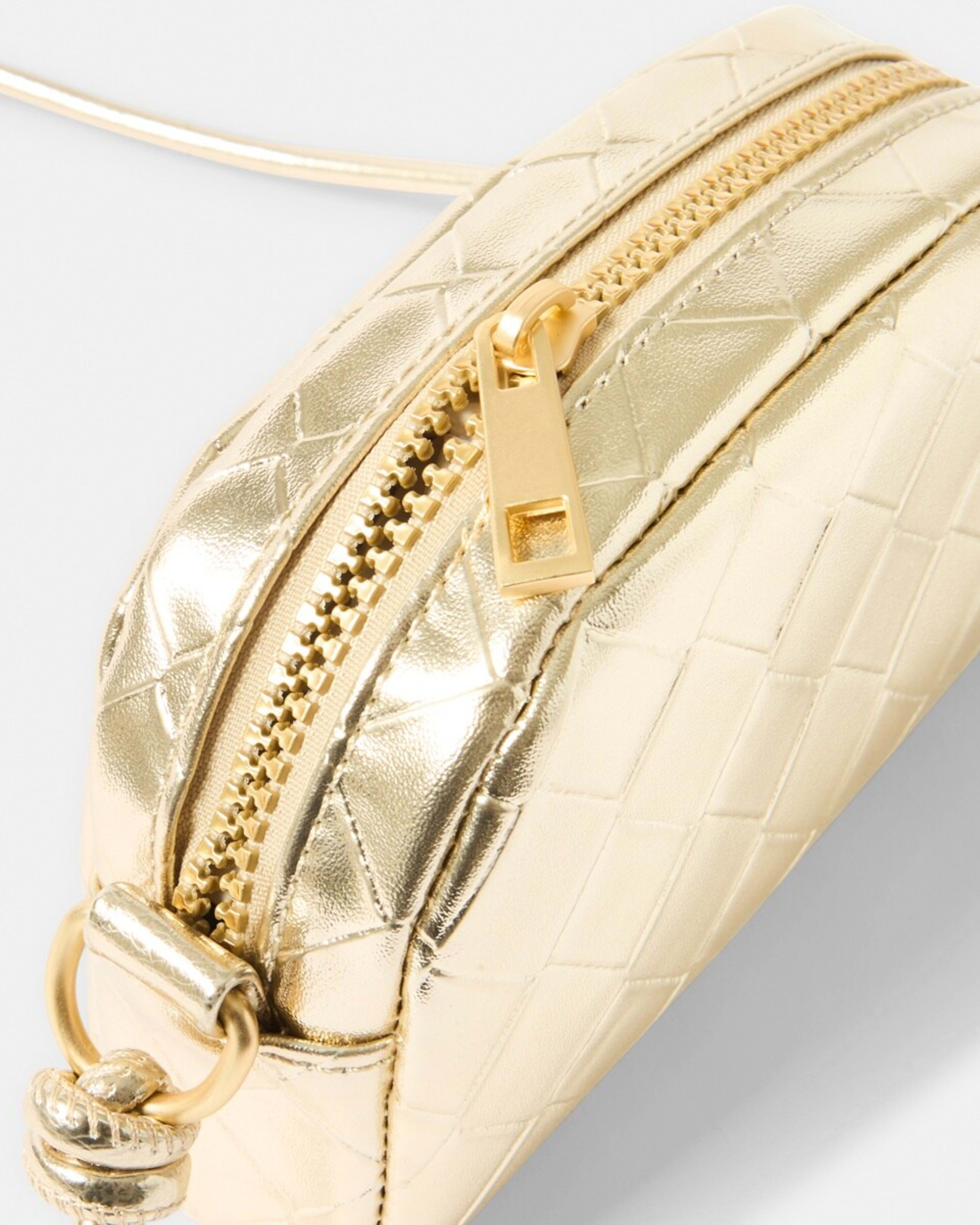 4 Mini Crossbody Bag GOLD, 4 of 4