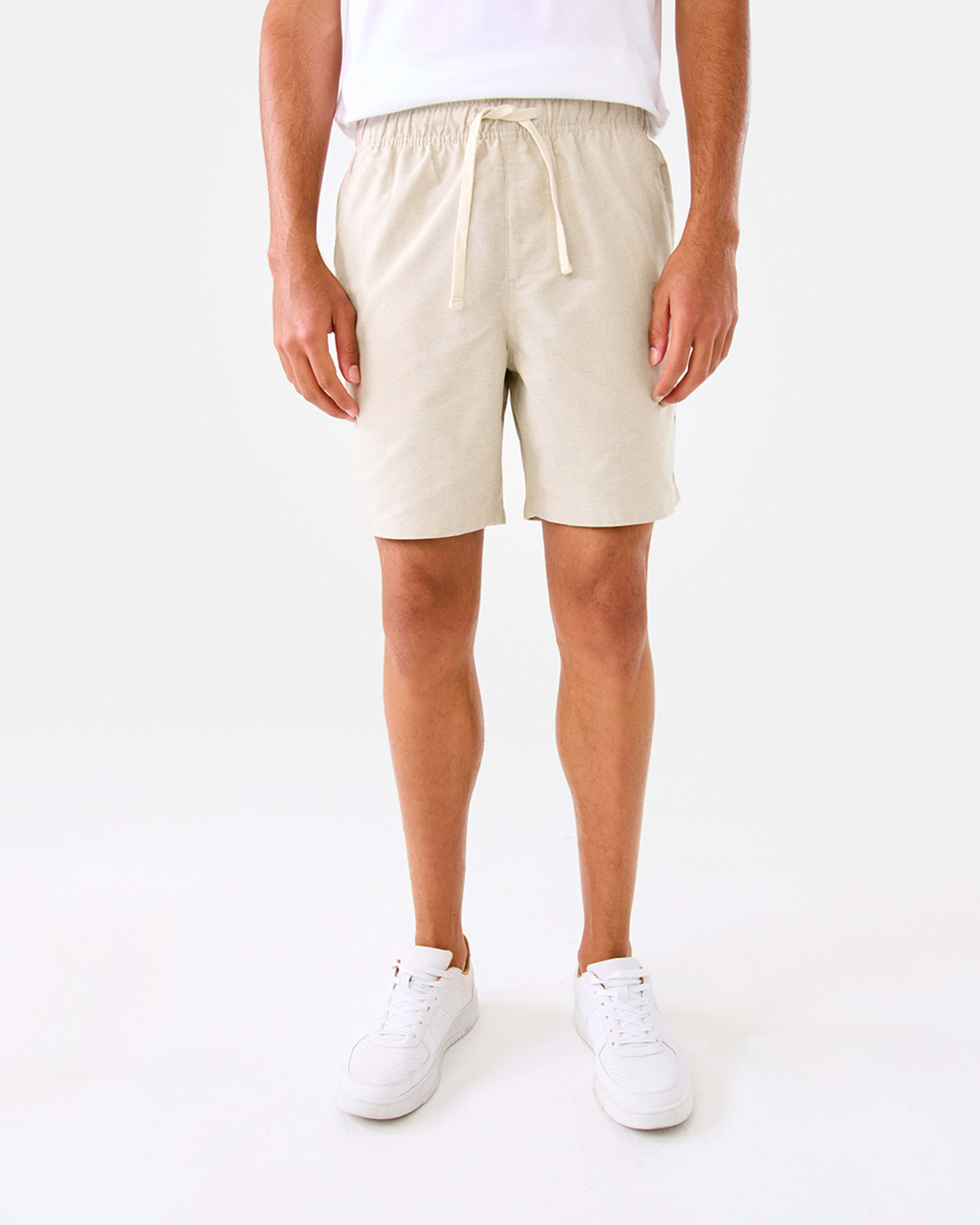 6 Yarn Dye Volley Shorts Bge Elmwd, 6 of 6
