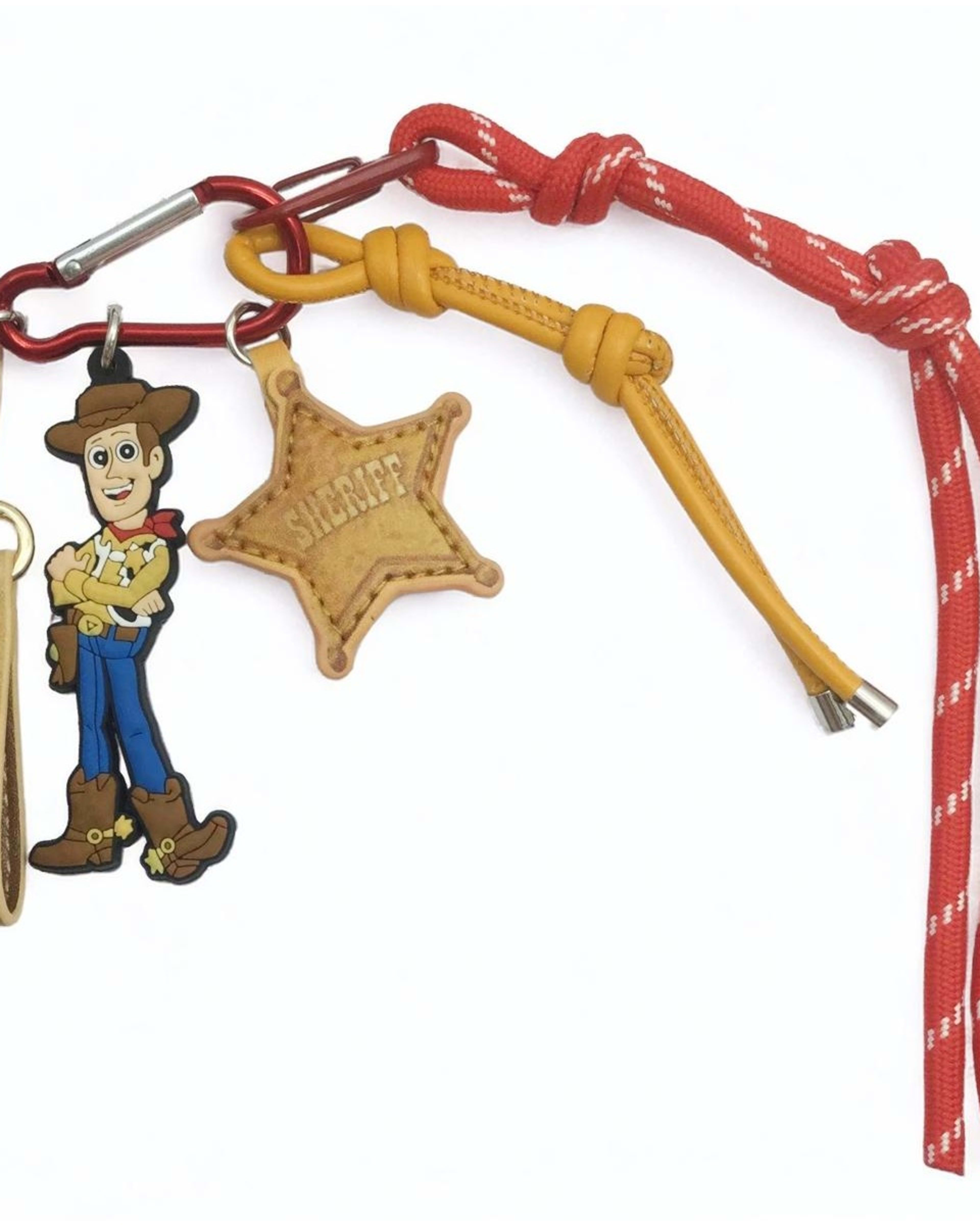 2 Disney Pixar Toy Story License Bag Charm - Red and Beige Toy Story, 2 of 2