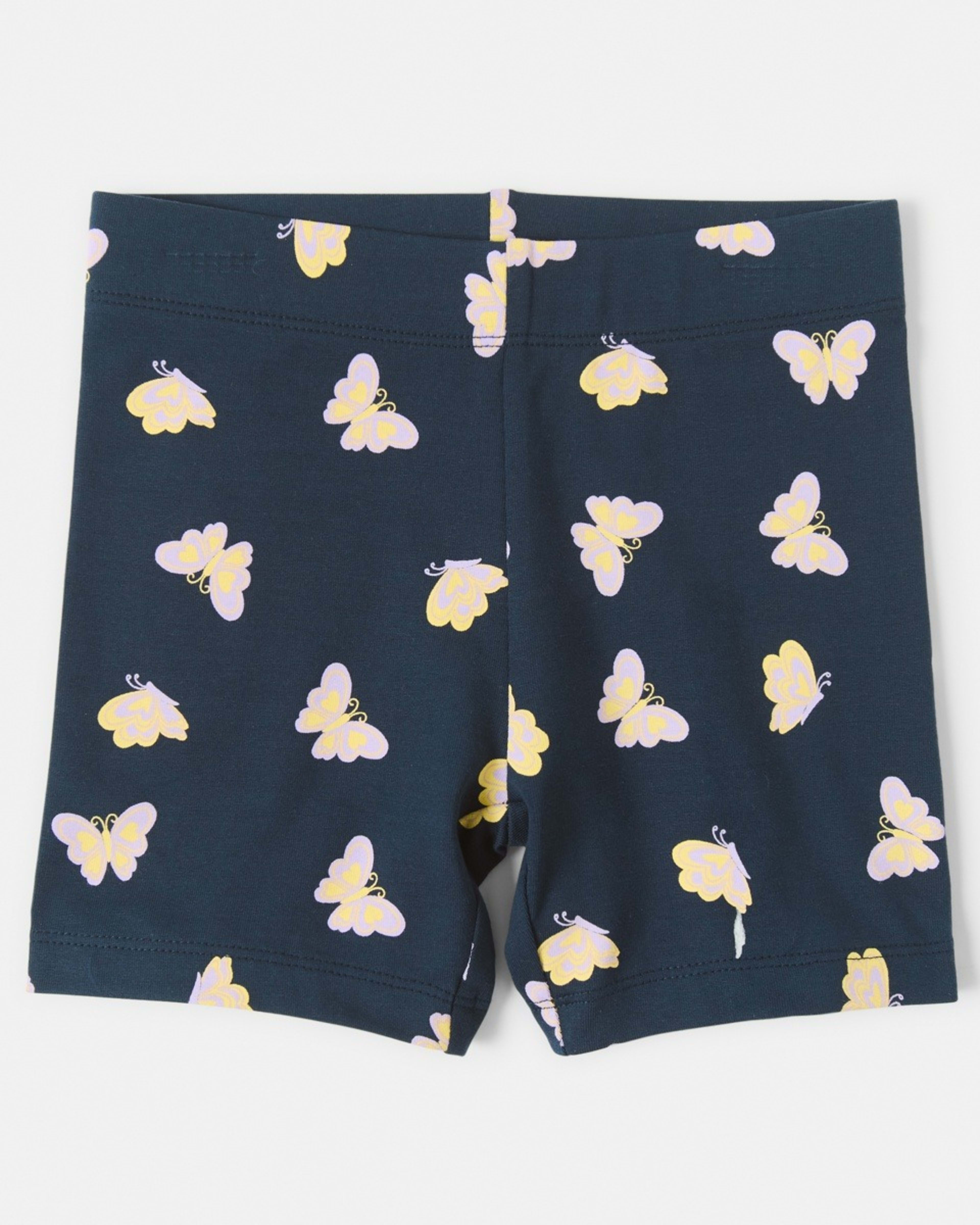 7 Printed Bike Shorts P Yl Bfly, 7 of 8