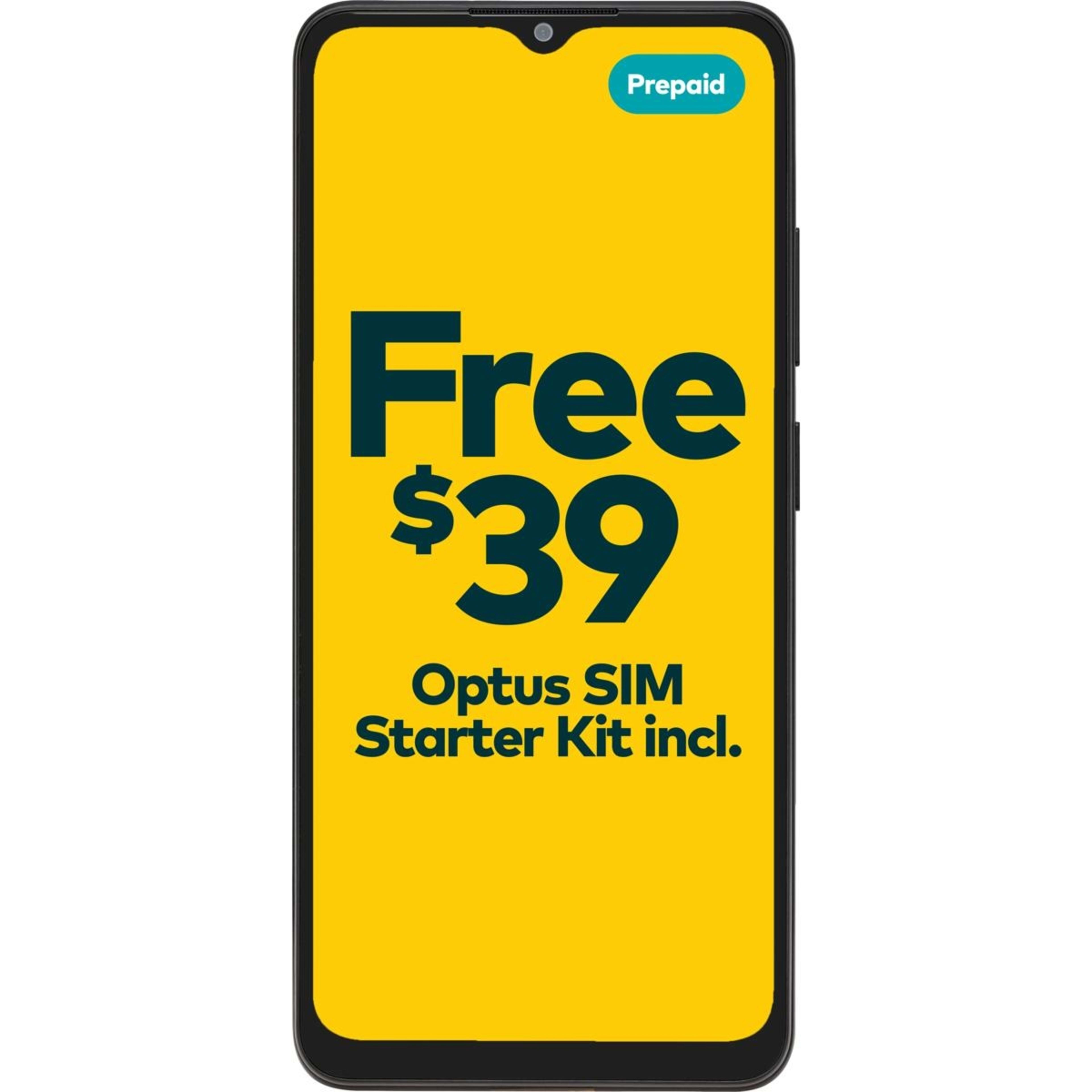 1 Optus X Pro 5G Smartphone - Black