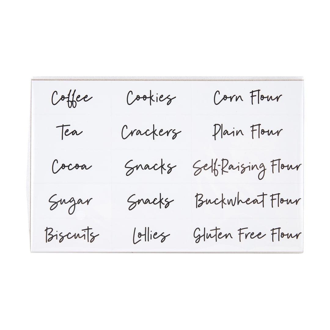 45 Pantry Labels Large Kmart