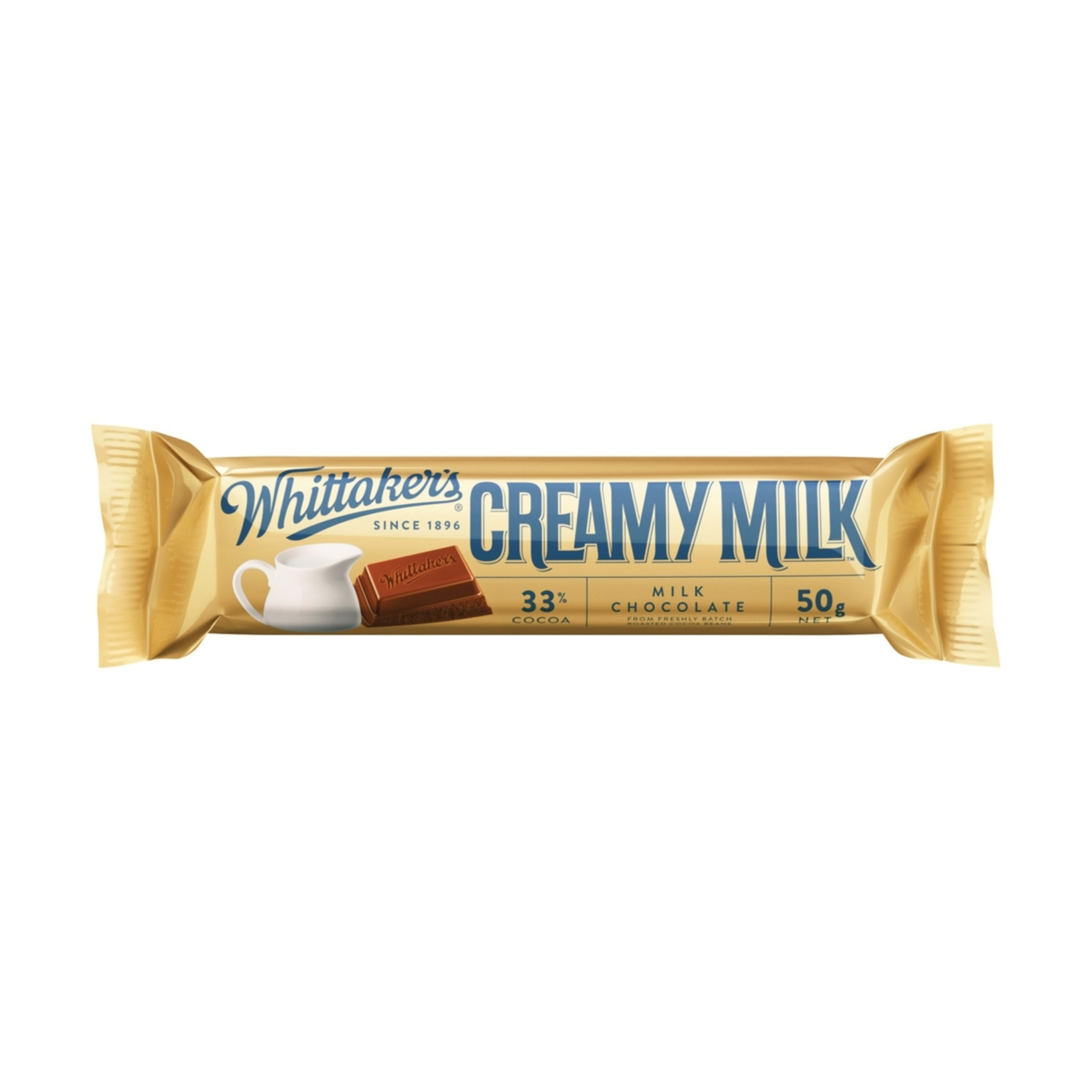 1 Whittaker's Creamy Milk Chunk Bar 50g