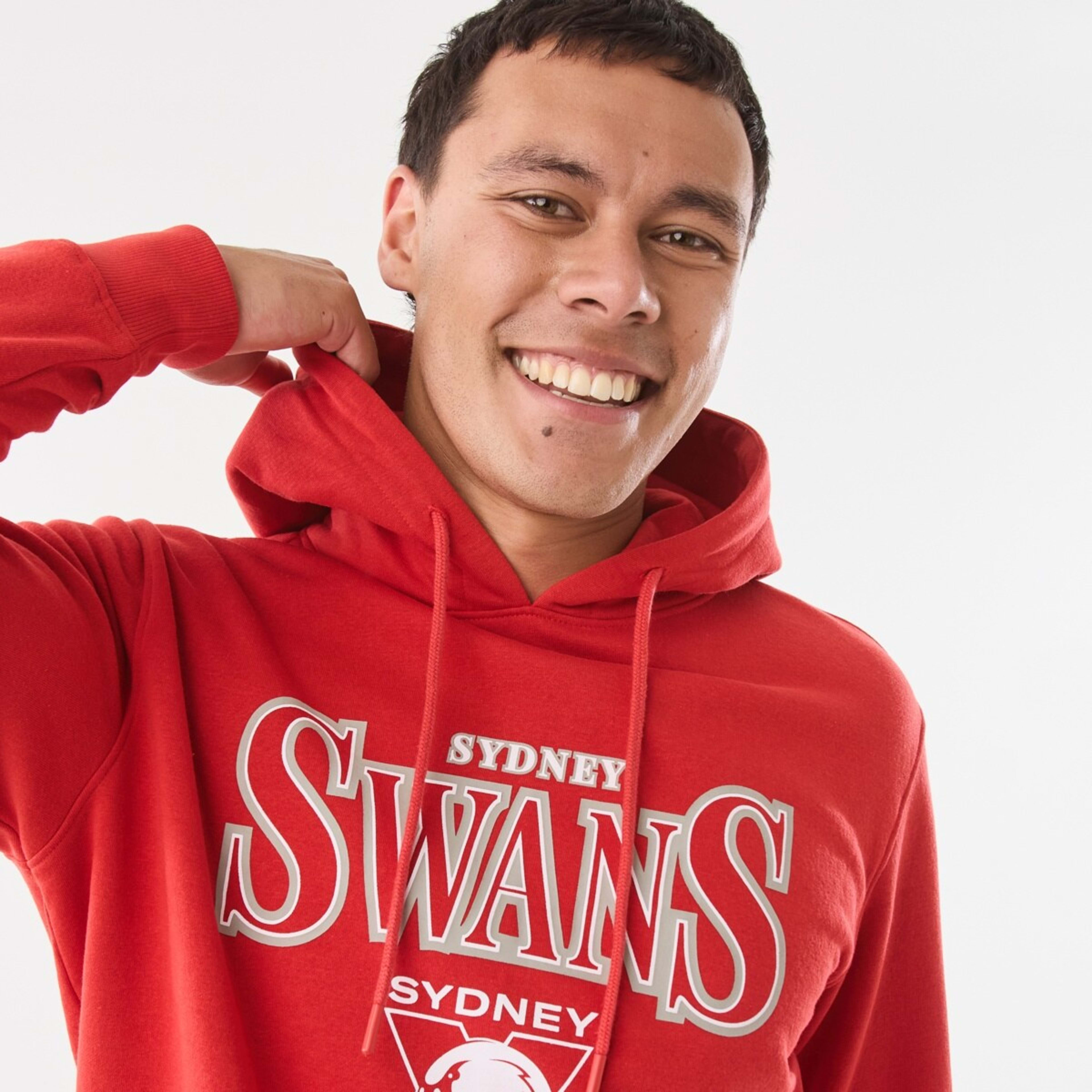 4 AFL Adult Hoodie Swans, 4 of 7