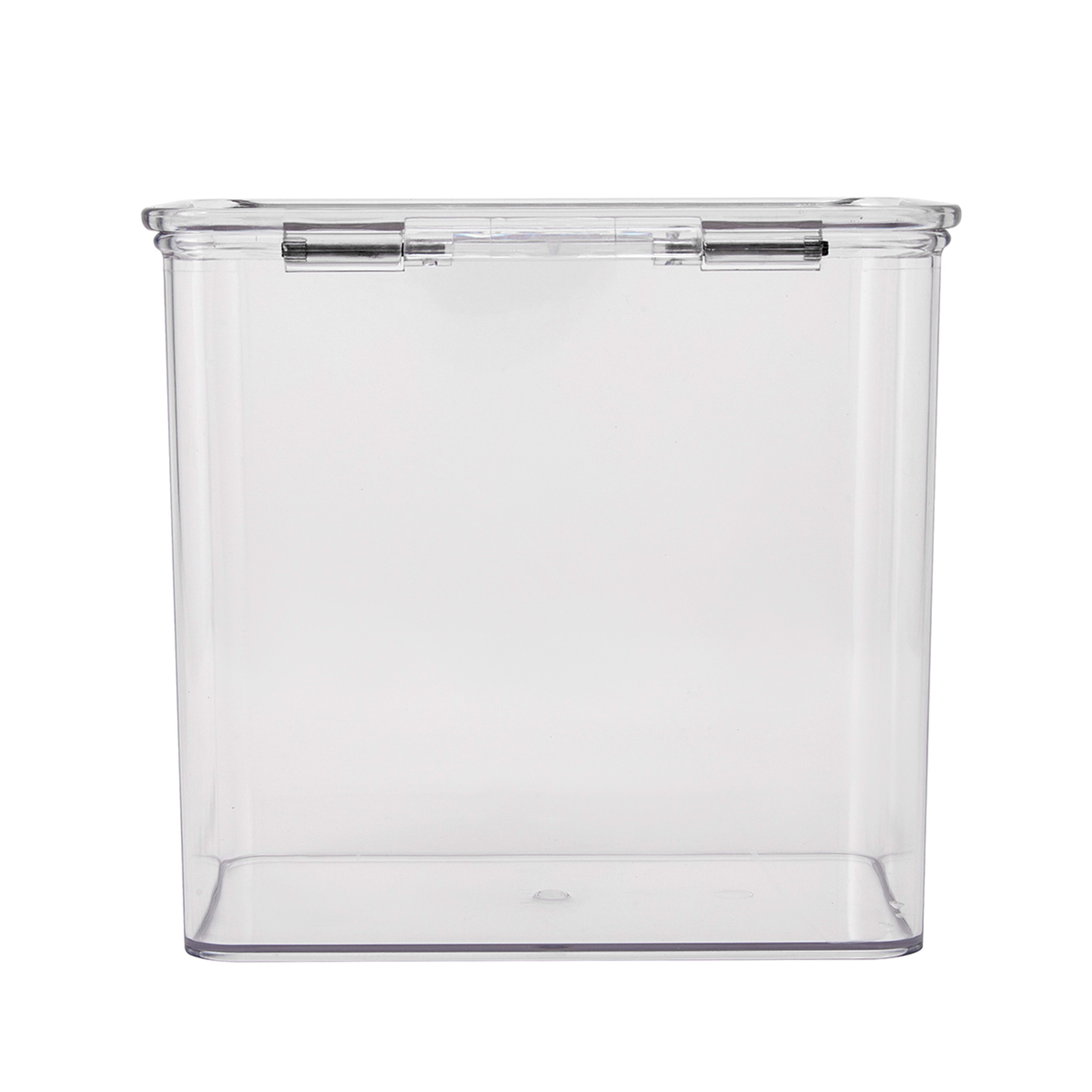 Clear Tall Square Container with Lid Kmart