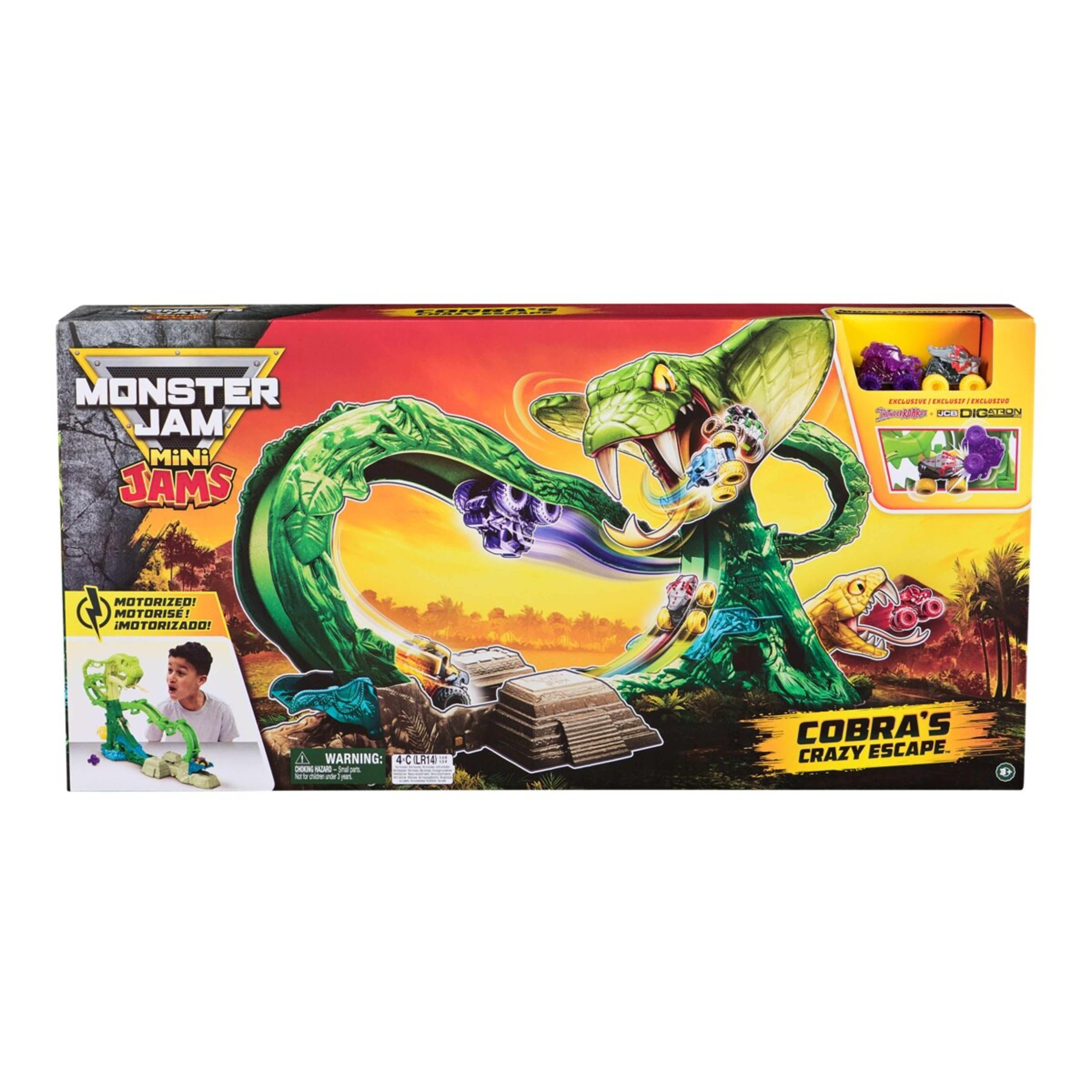 1 Monster Jam Mini Jams Cobra's Crazy Escape, 1 of 7