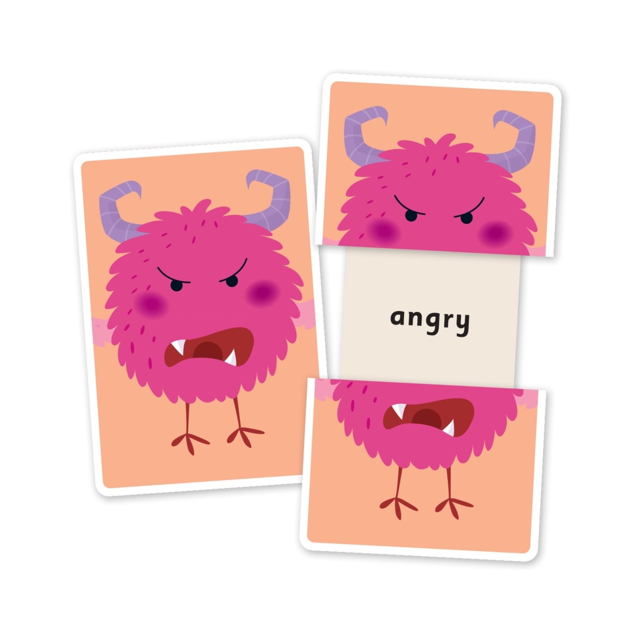 Slide & Learn Flash Cards Feelings Kmart