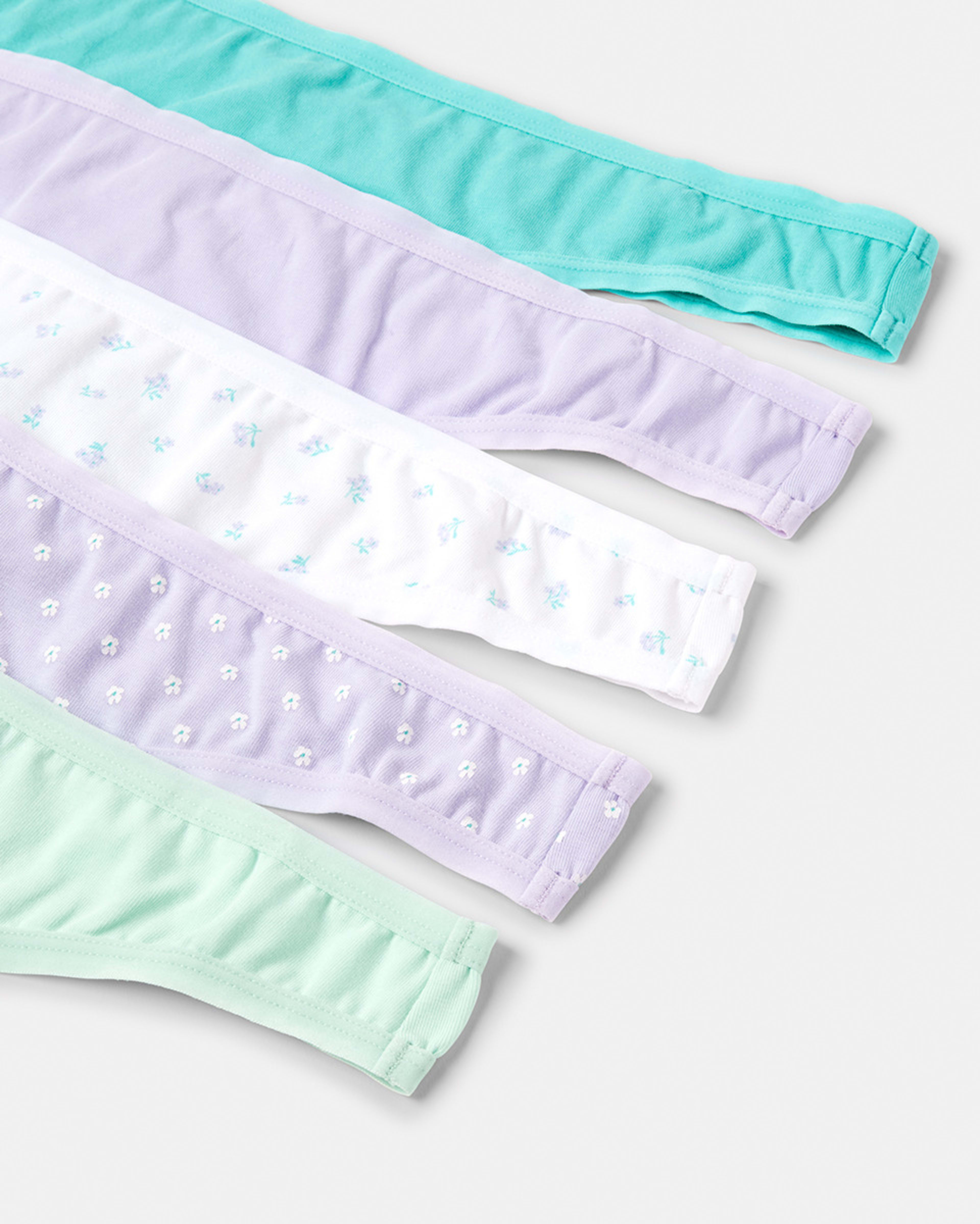 2 5 Pack G-String Briefs LAVENDER FLORAL MULTI, 2 of 9