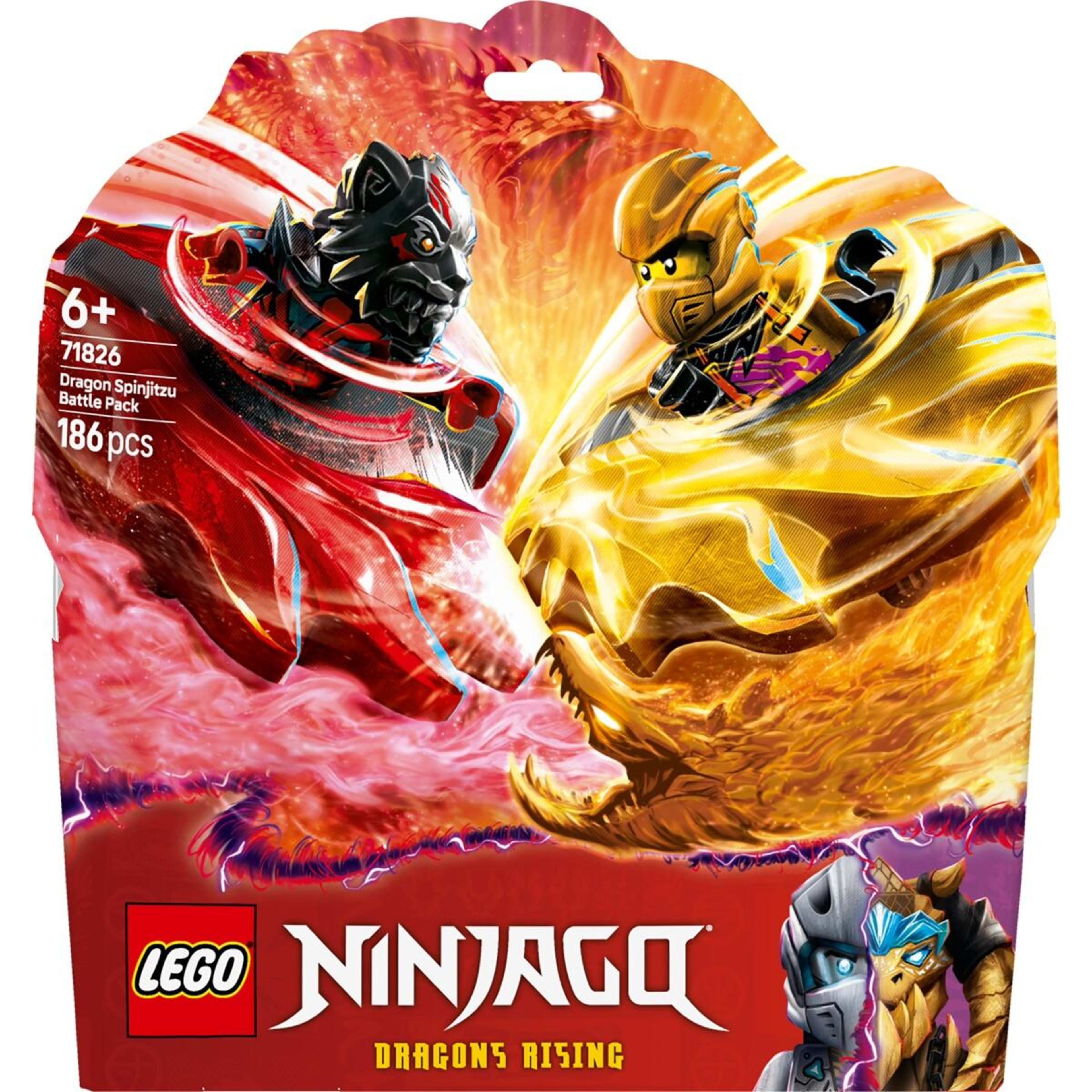 1 LEGO NINJAGO Dragon Spinjitzu Battle Pack 71826, 1 of 10