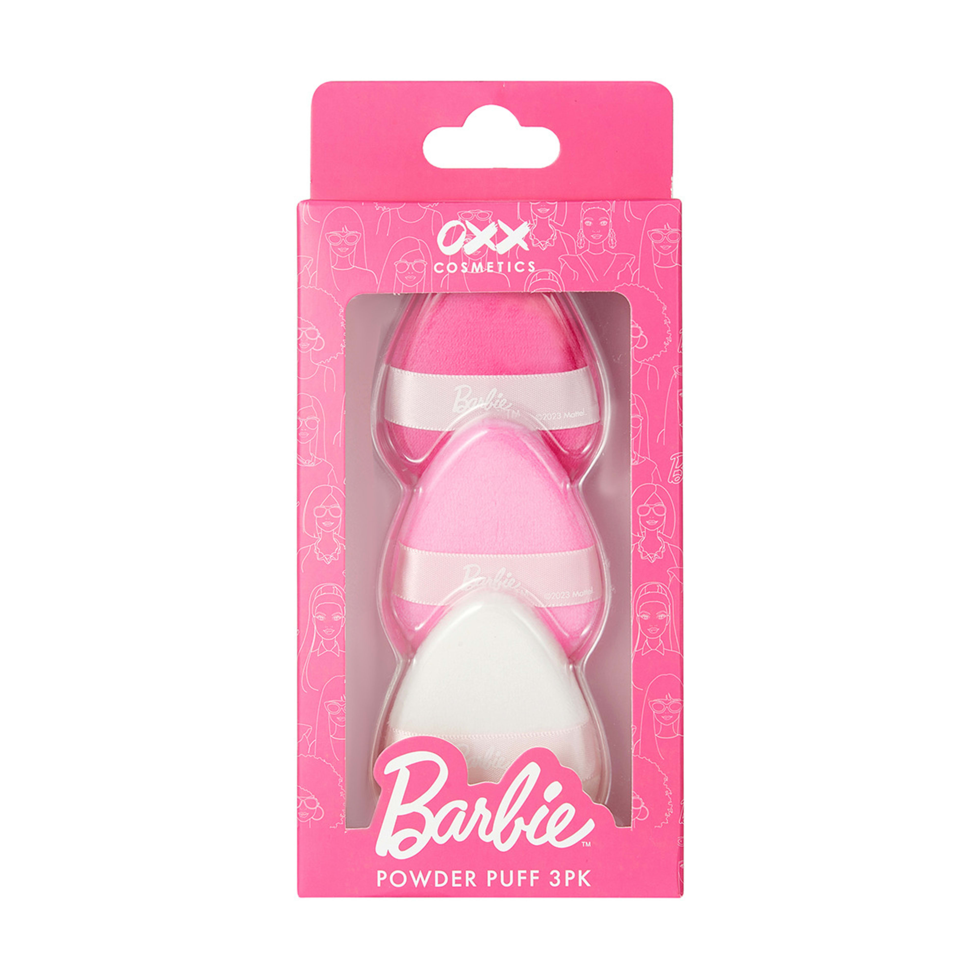OXX Cosmetics 3 Pack Barbie Powder Puffs Kmart