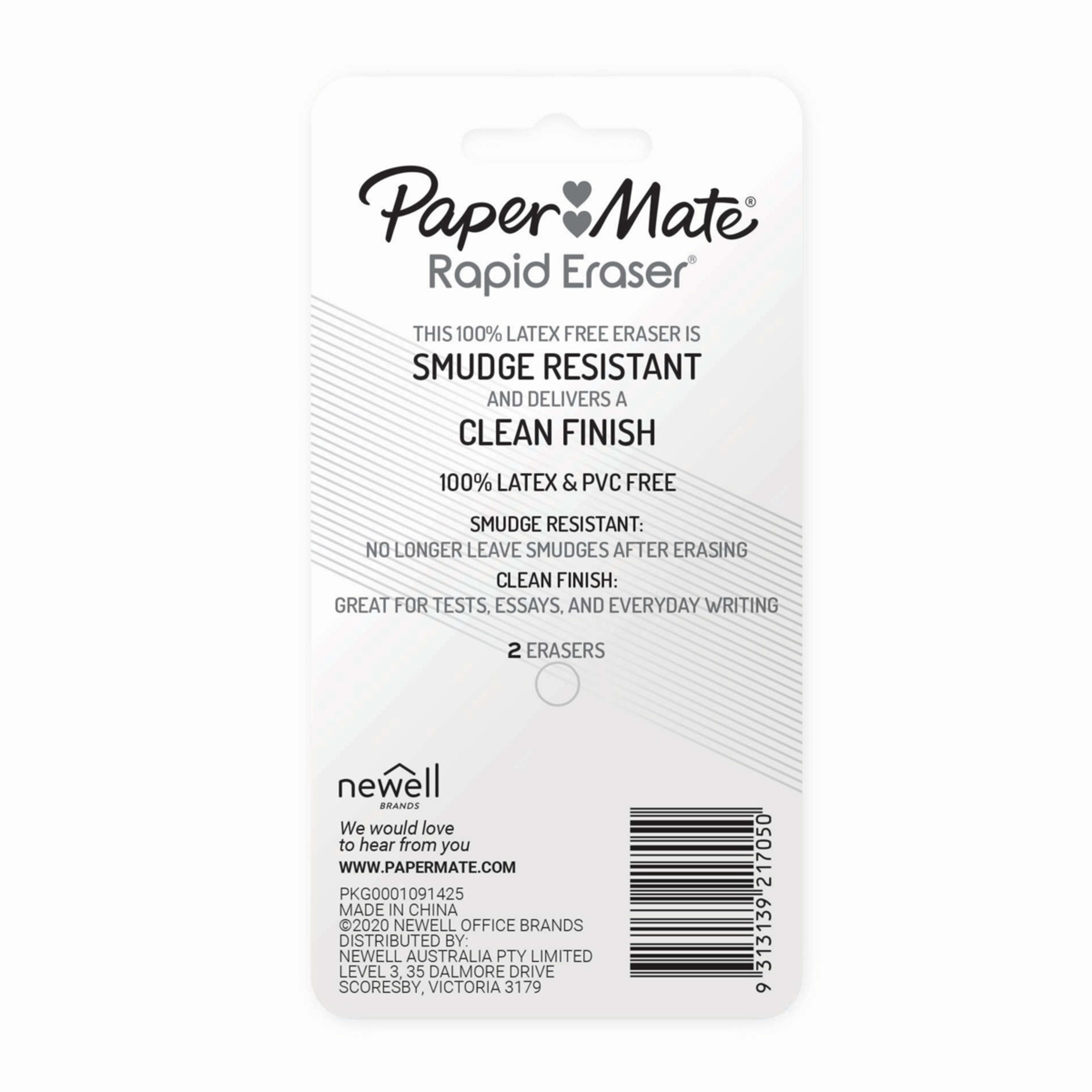 2 Paper Mate Rapid Erasers - Set of 2, 2 of 2
