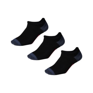 3 Pack No Show Performance Socks