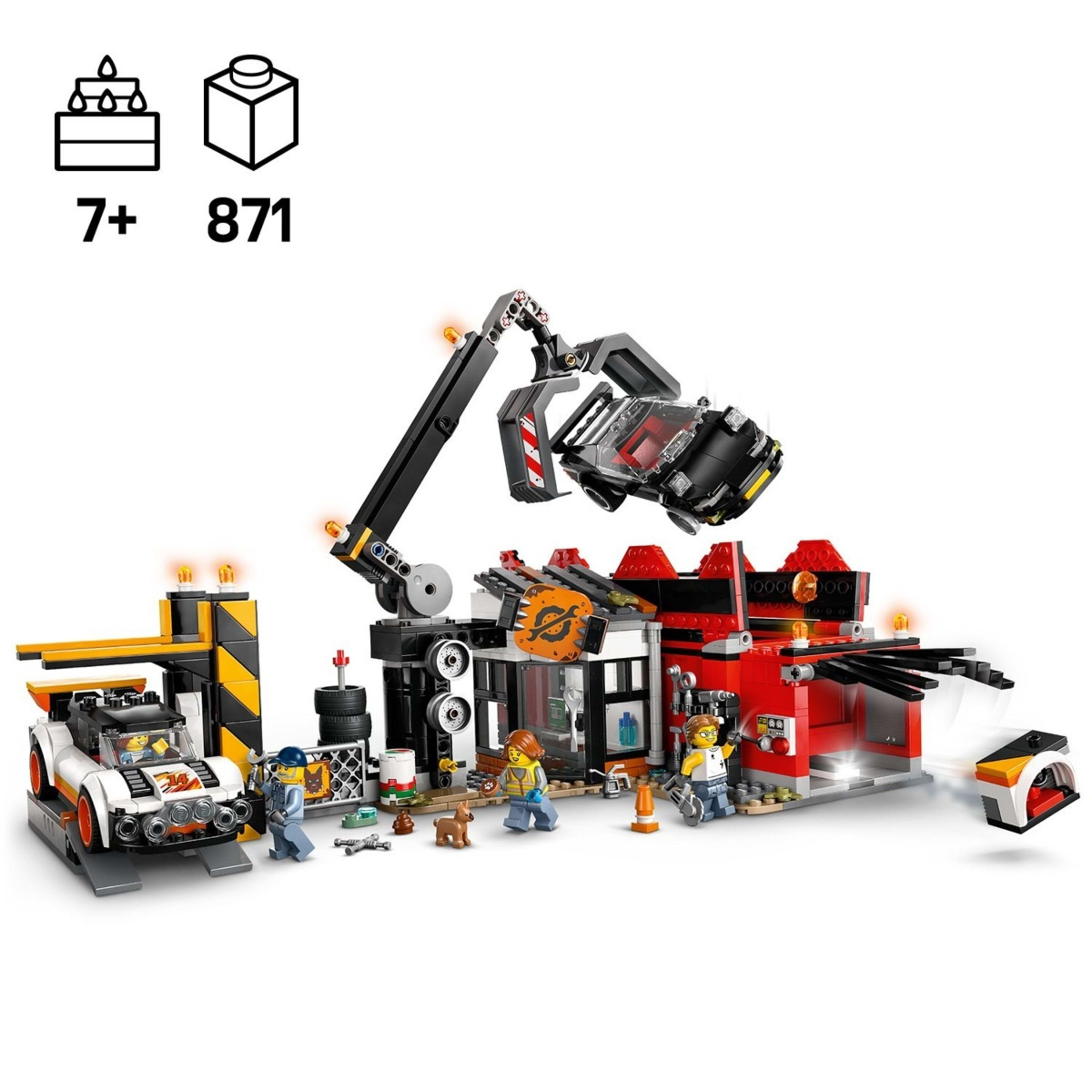 4 LEGO City Scrapyard with Cars 60472, 4 of 10
