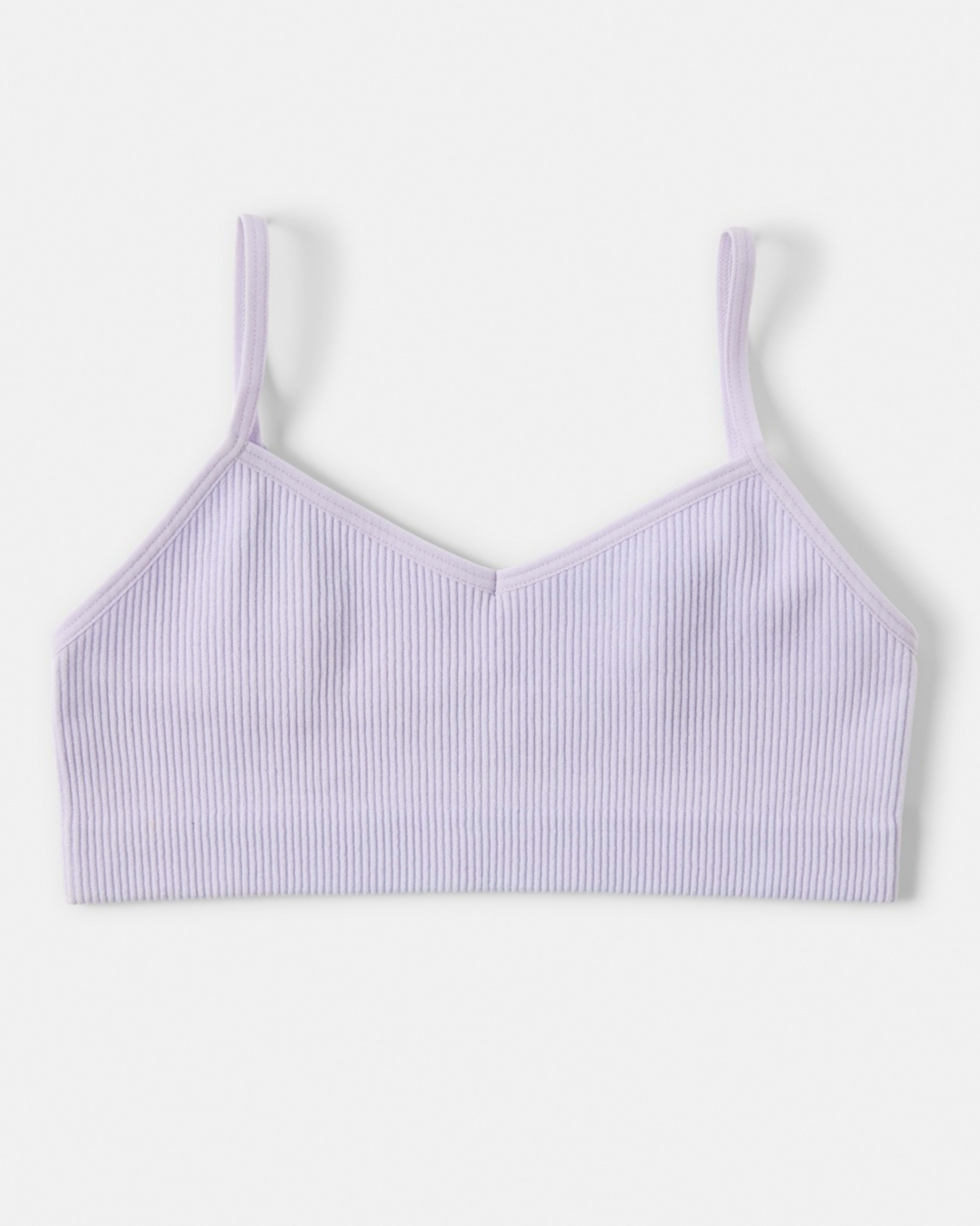 2 2 Pack Rib Seamfree Crop Top Purp Marle, 2 of 3