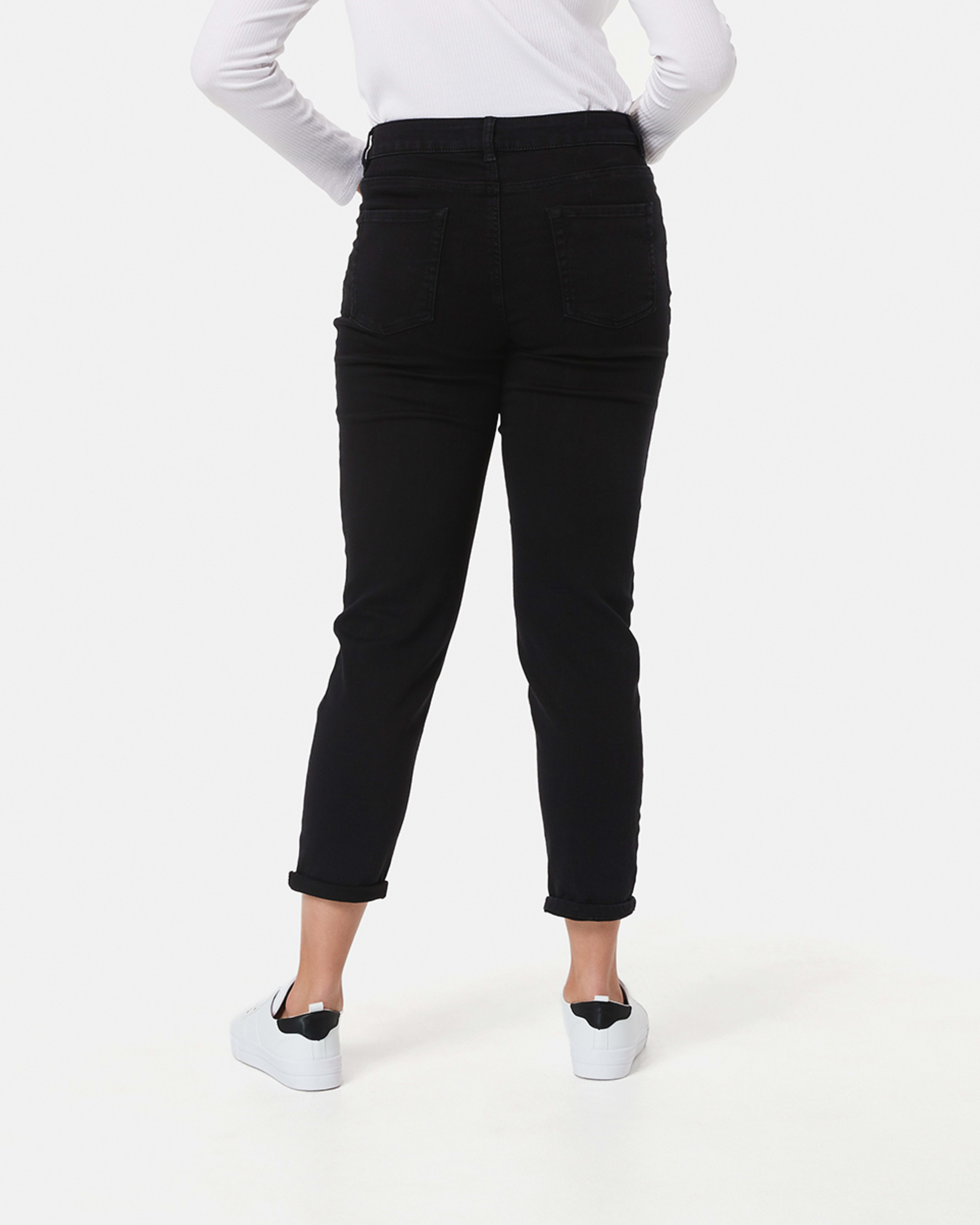 3 Boyfriend Jeans Black Wash, 3 of 4