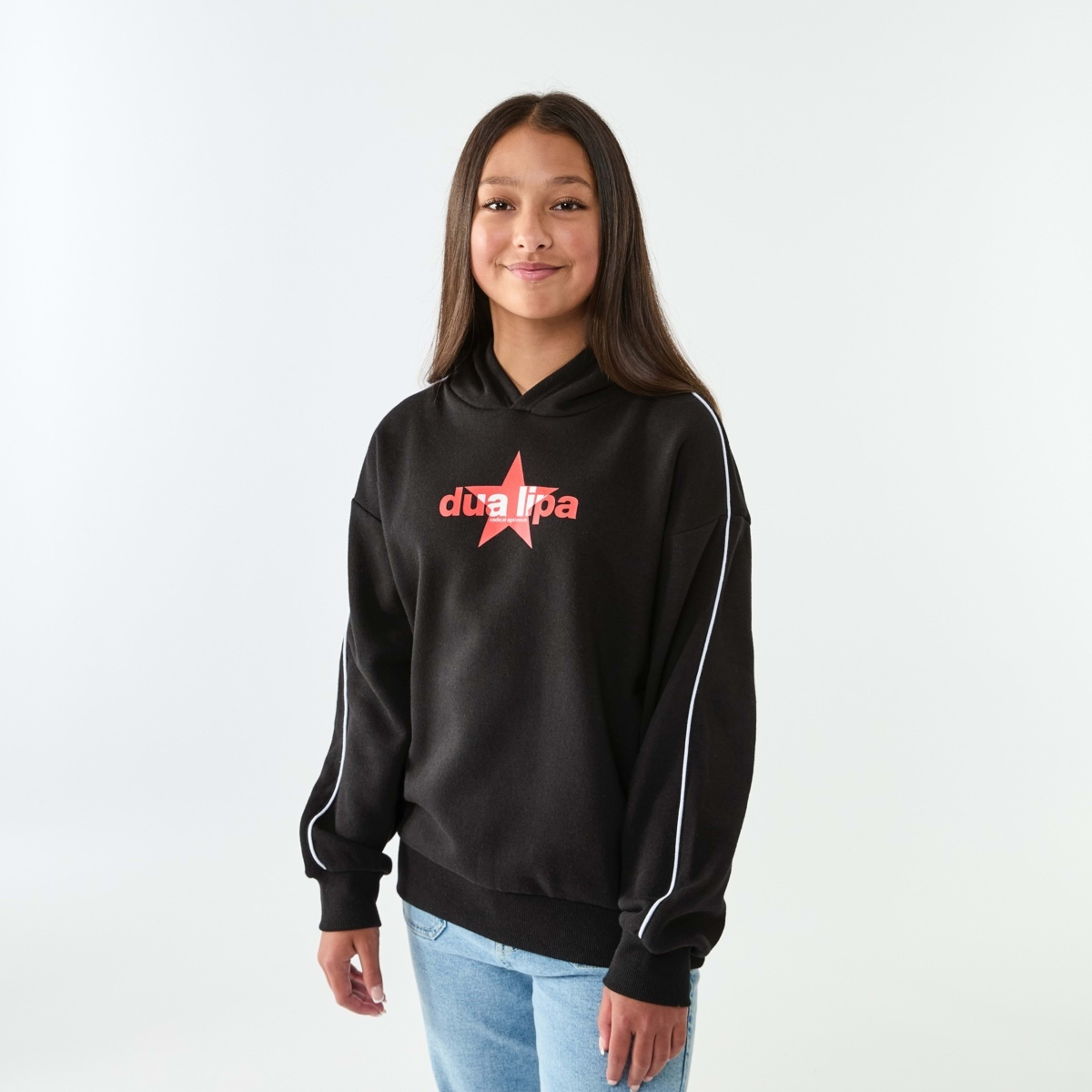 1 Dua Lipa License Oversized Hoodie Dua Lipa Star, 1 of 8