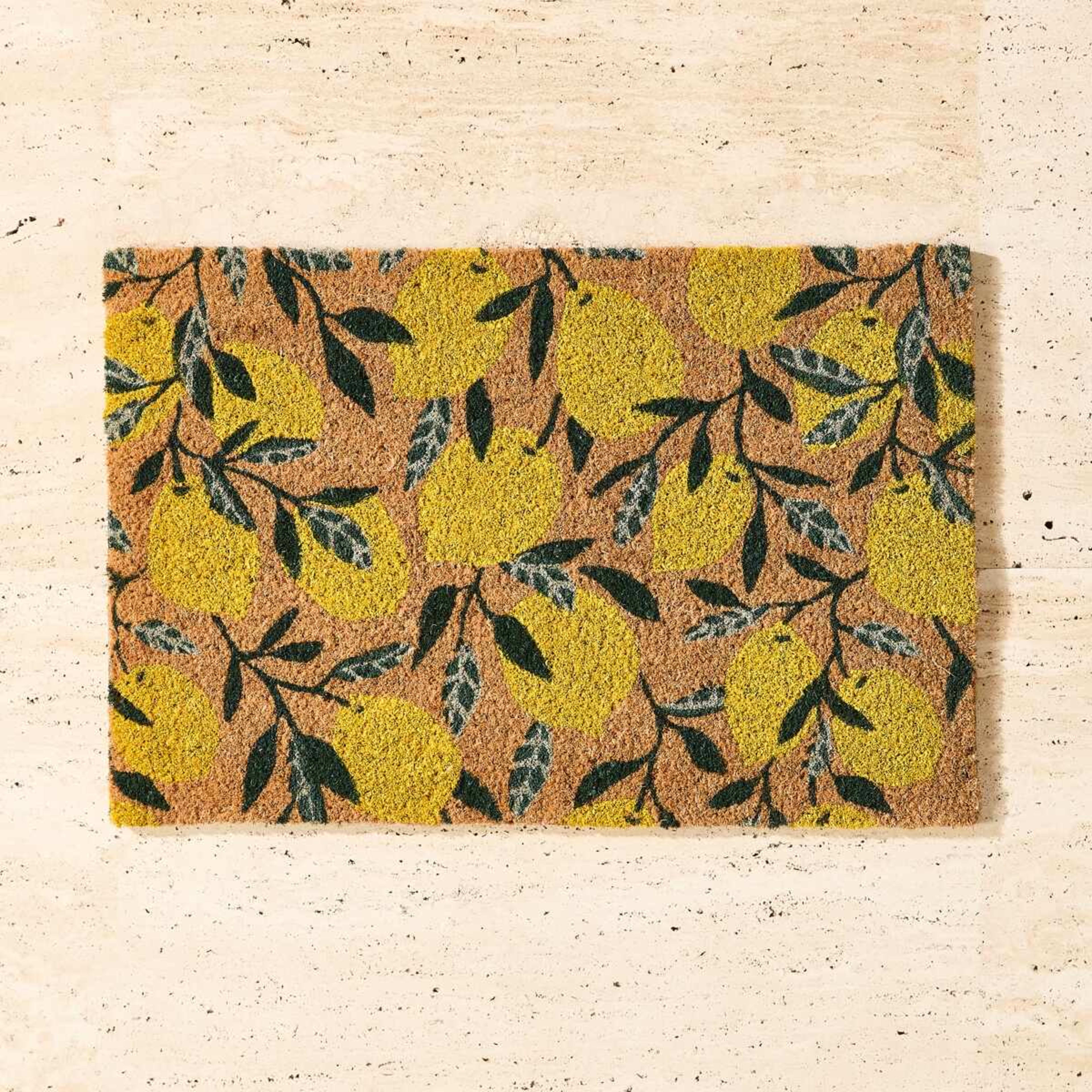 2 Lemons Door Mat, 2 of 6