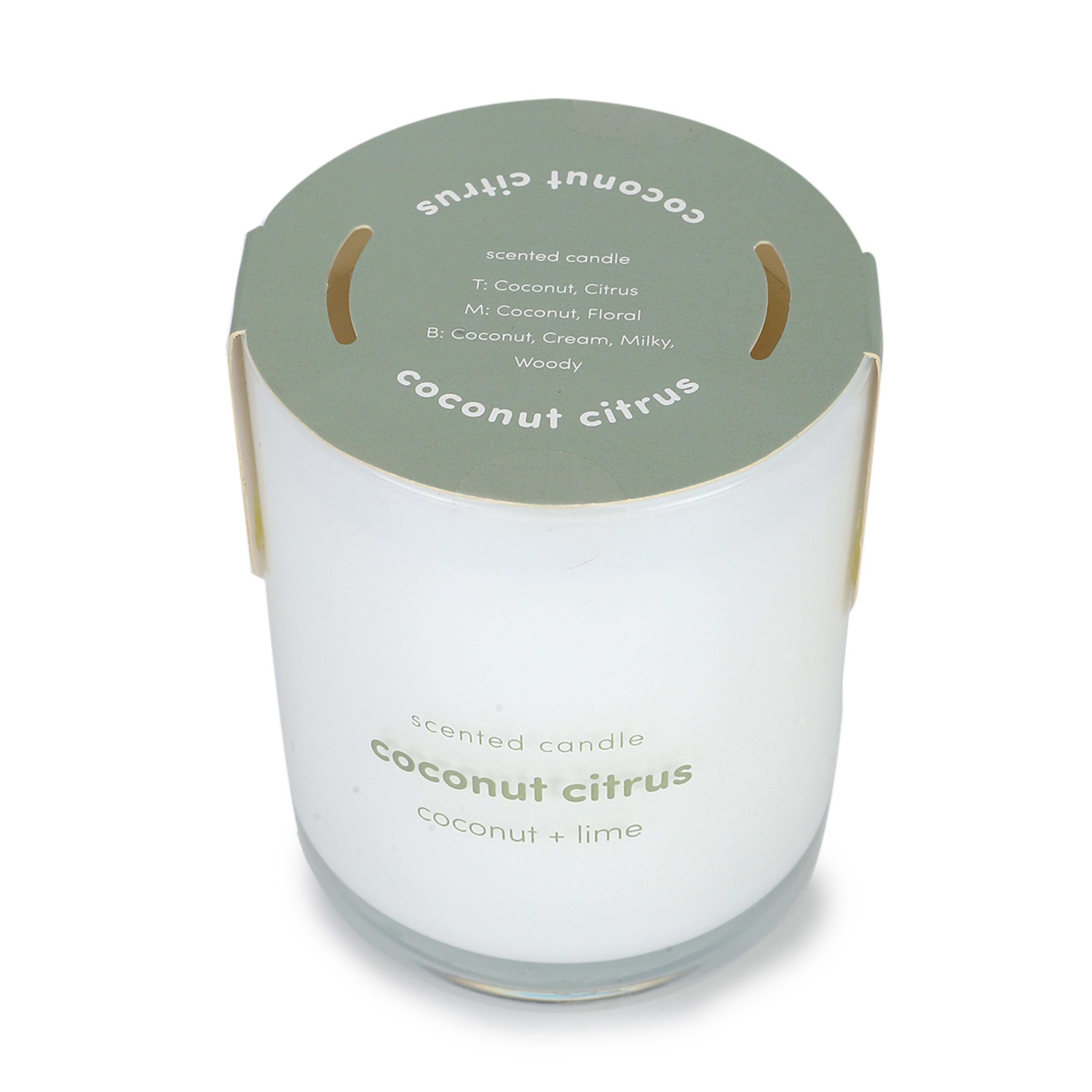 6 Coconut Citrus Scented Candle, 6 of 7