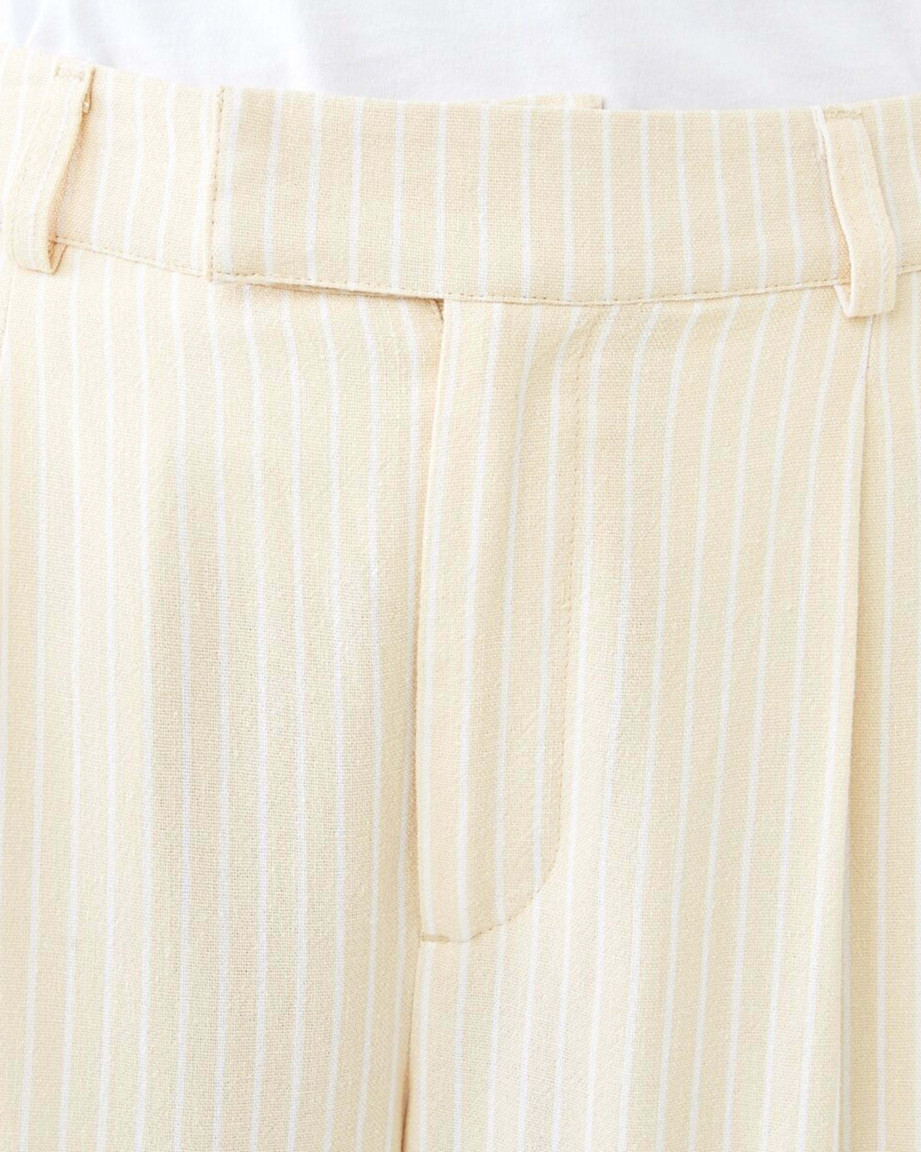 4 Wide Leg Pants Yellow St, 4 of 5
