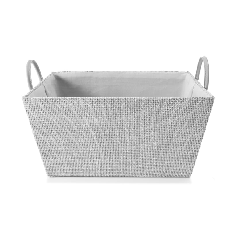 Tapered Textured Basket - Grey - Kmart