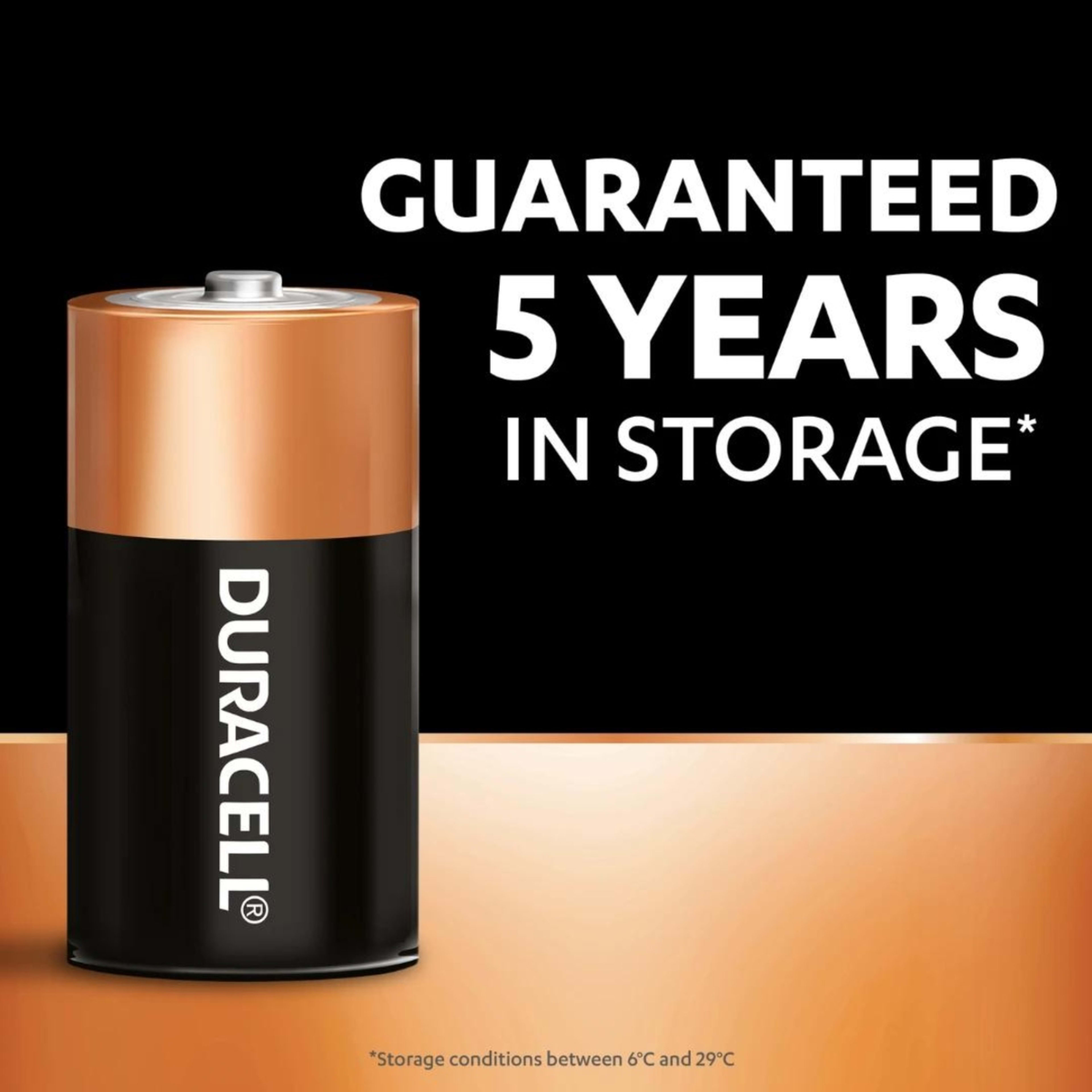 5 4 Pack Duracell Coppertop D Alkaline Batteries, 5 of 7
