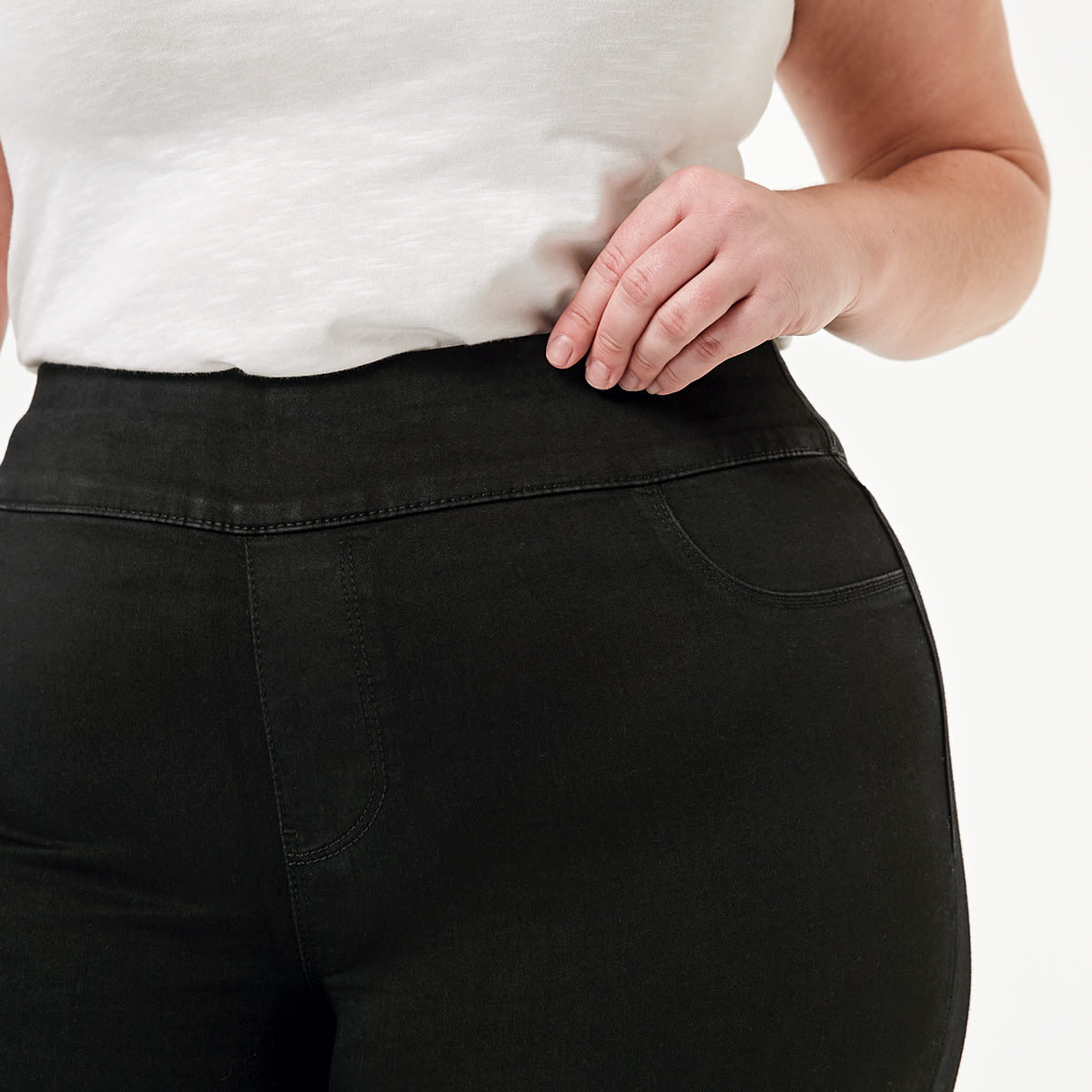 MID WASH Curve Jeggings