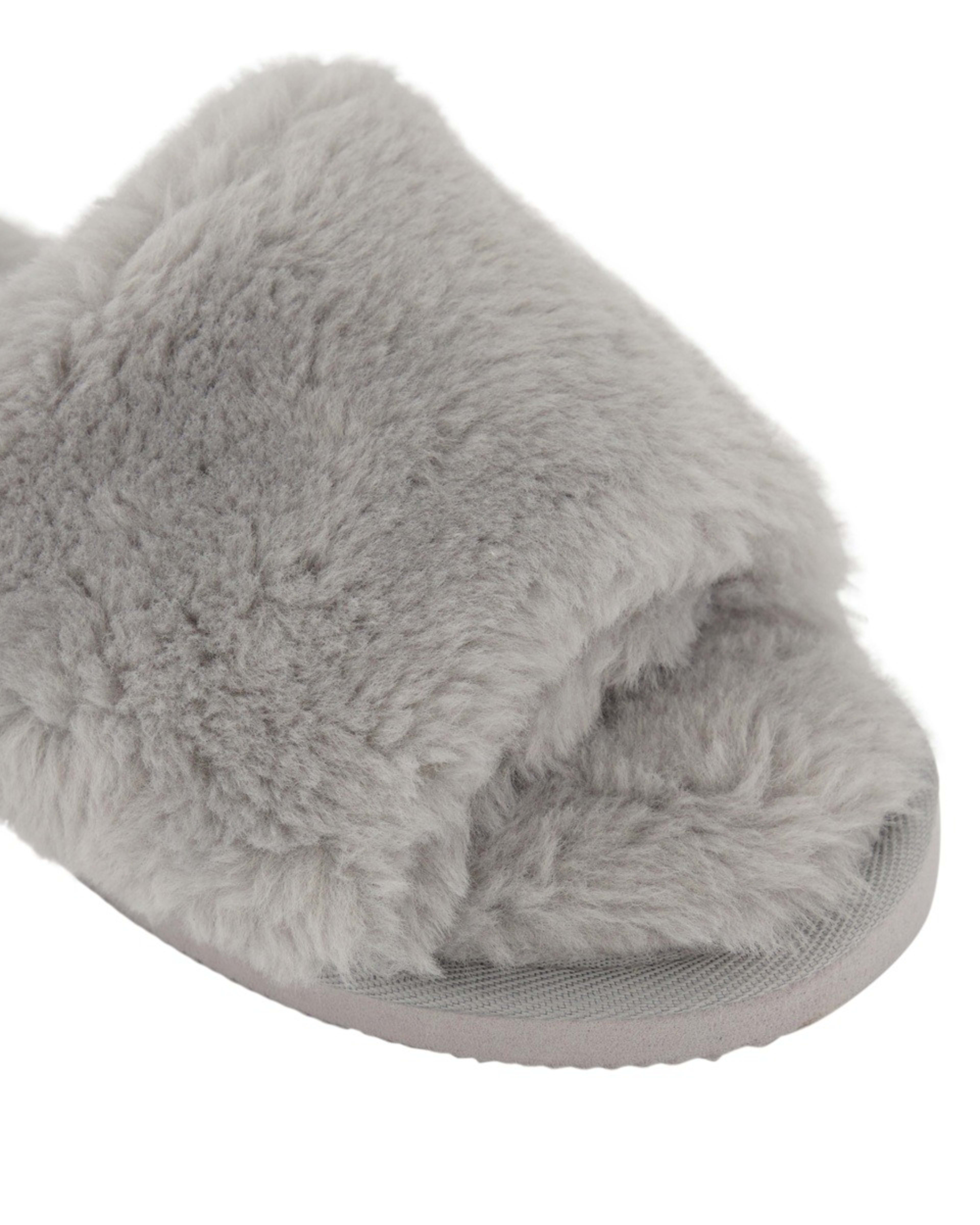 3 One Band Slipper Slides Micro Grey, 3 of 3