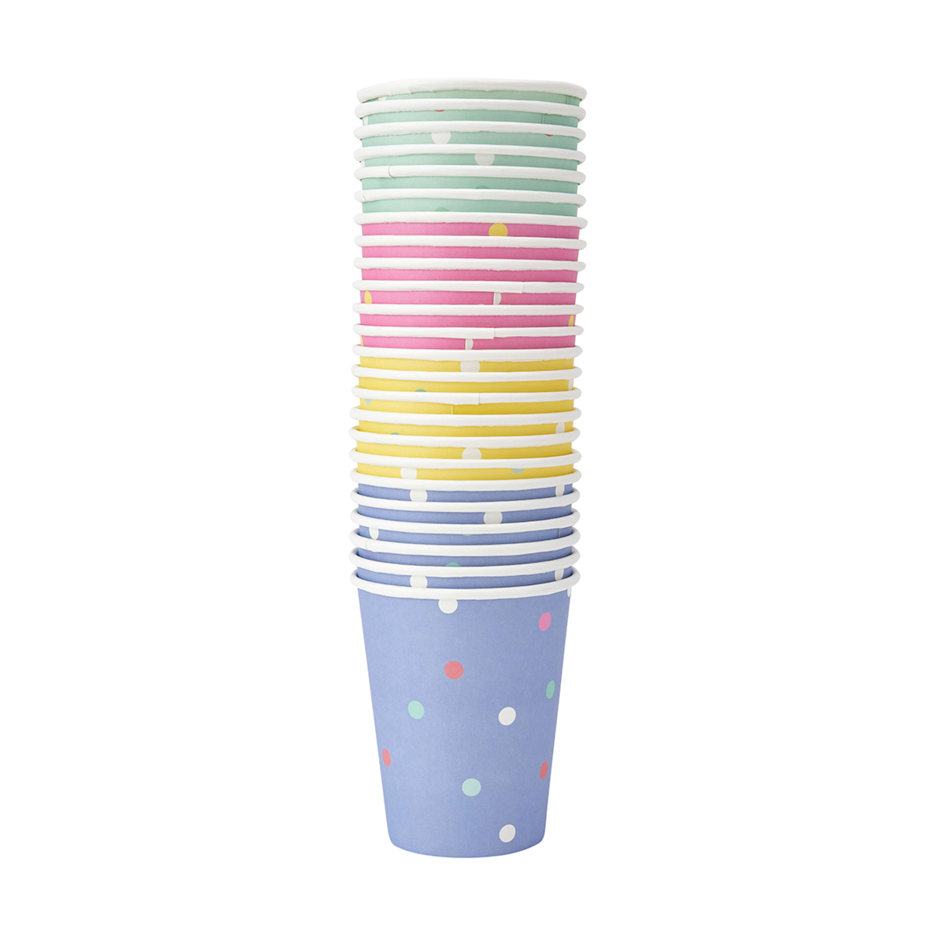 24 Pack Brights Paper Cups Kmart