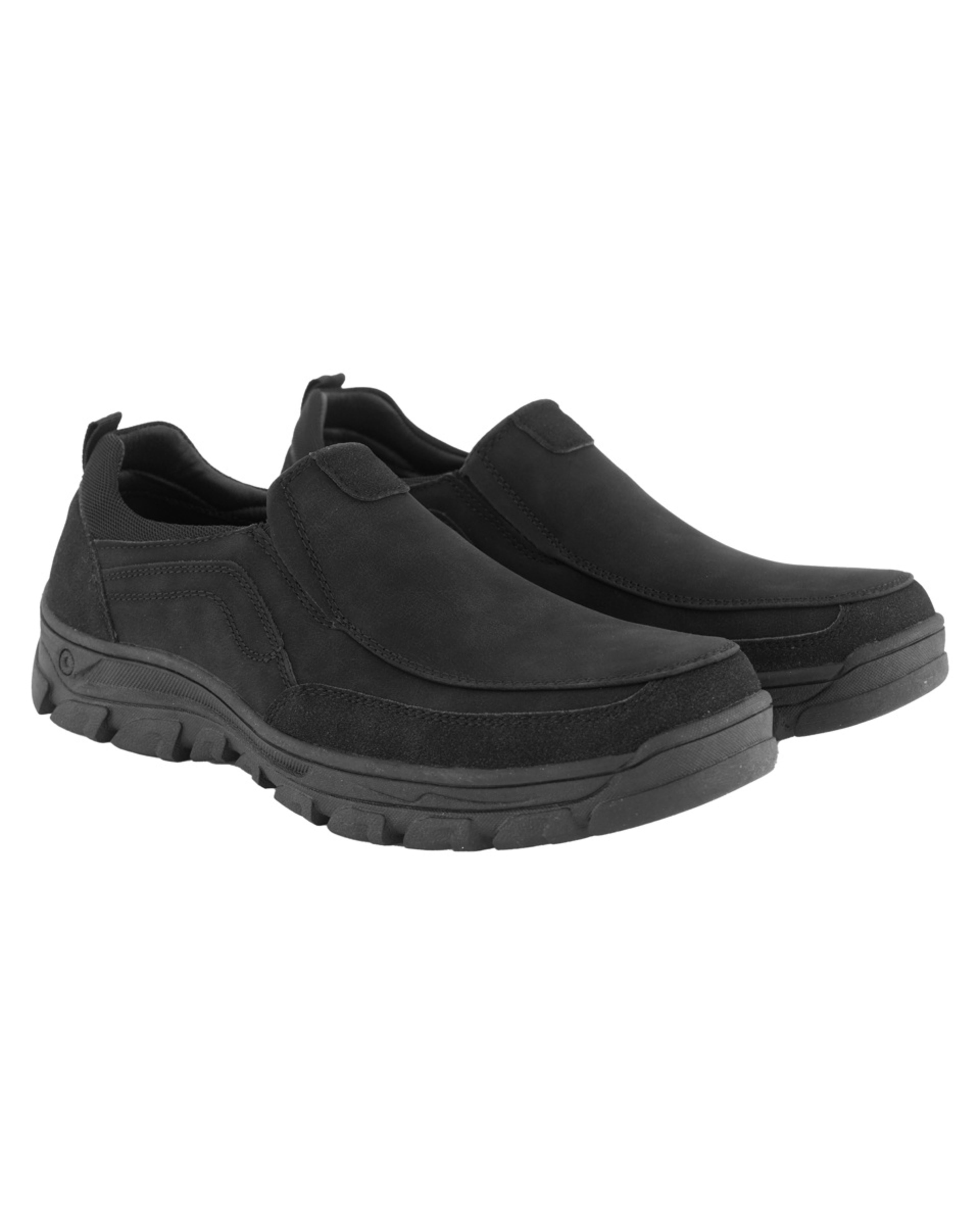 4 Casual Slip-On Shoes Black, 4 of 5
