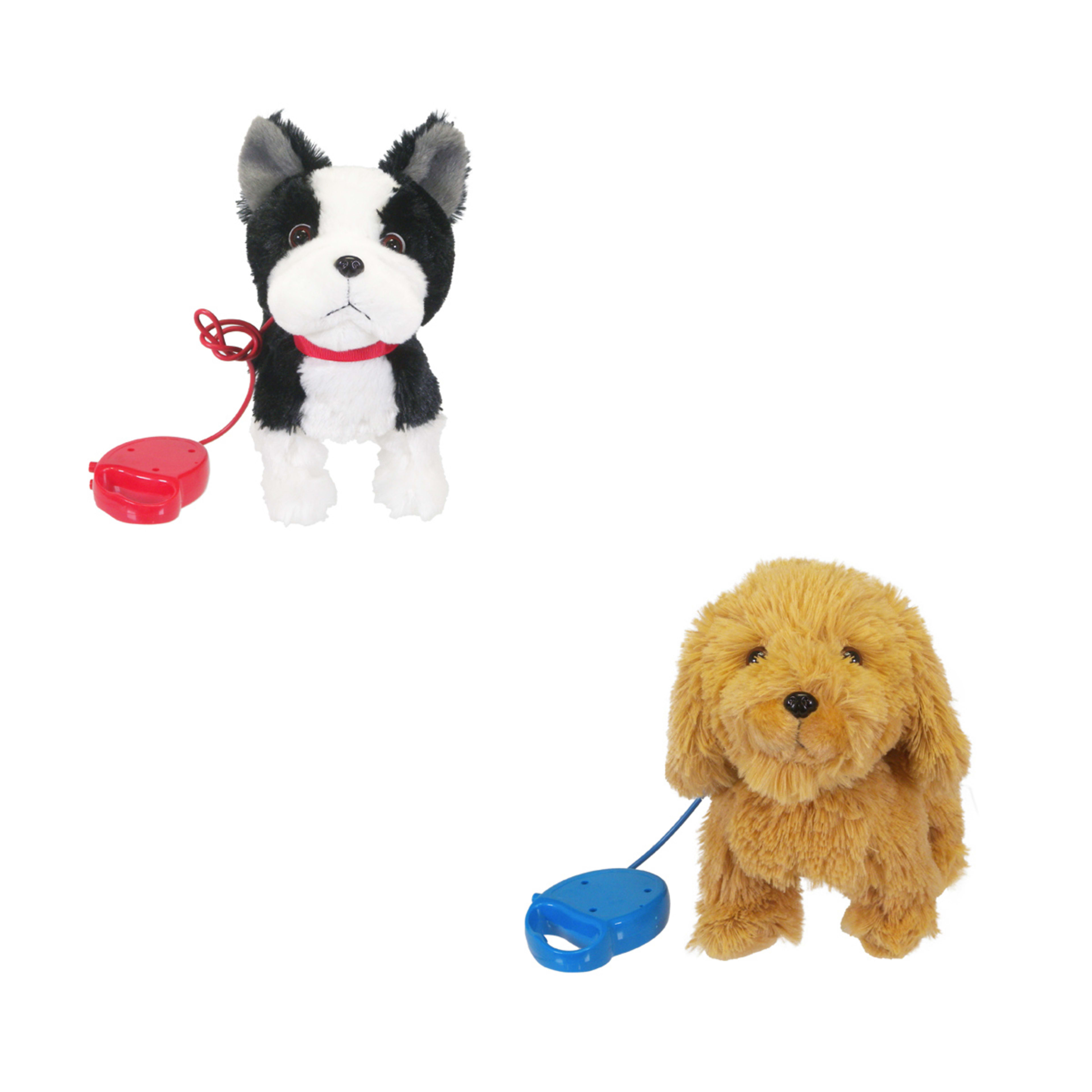 Walking Dog on Lead Assorted Kmart