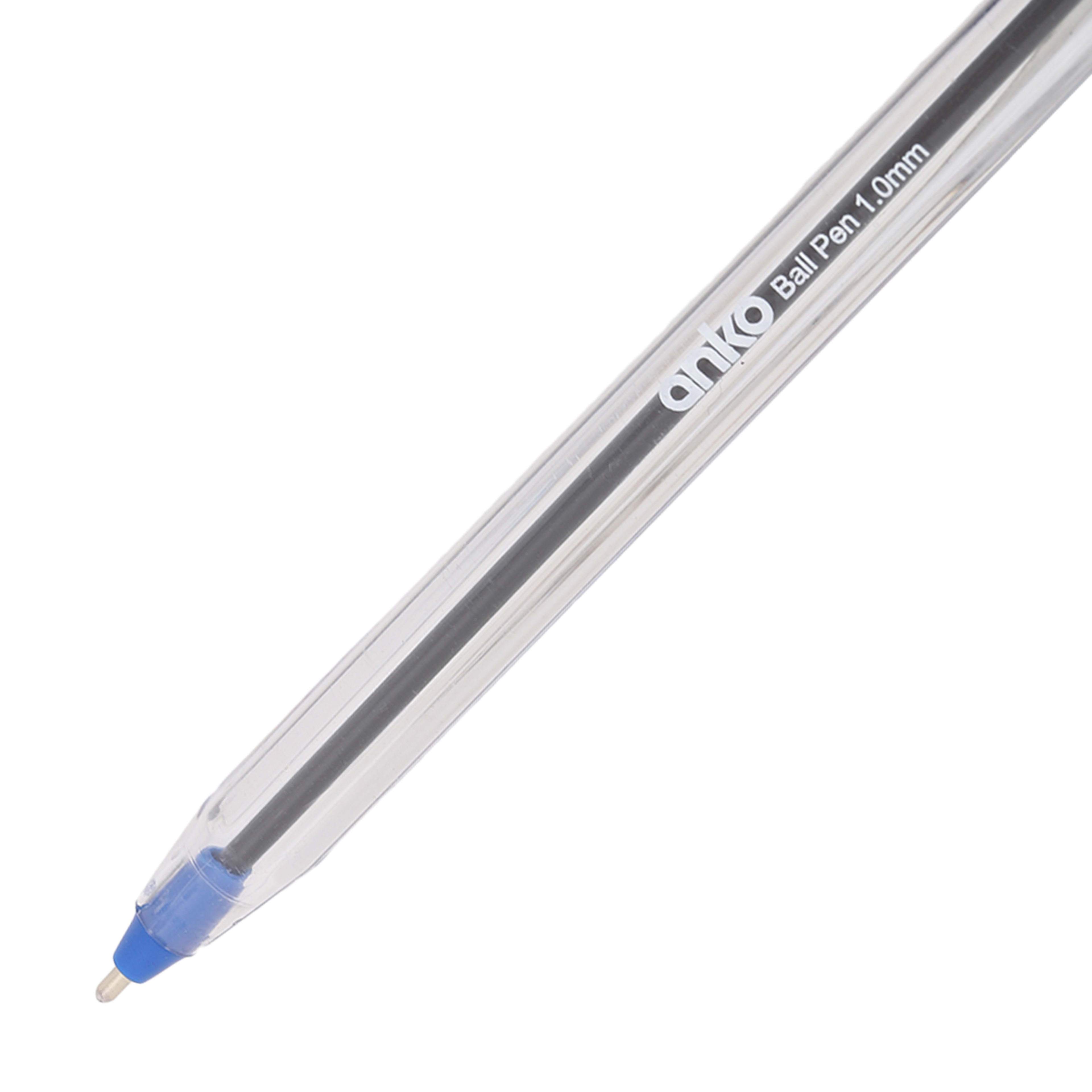 10 Pack Ballpoint Pens Blue Kmart