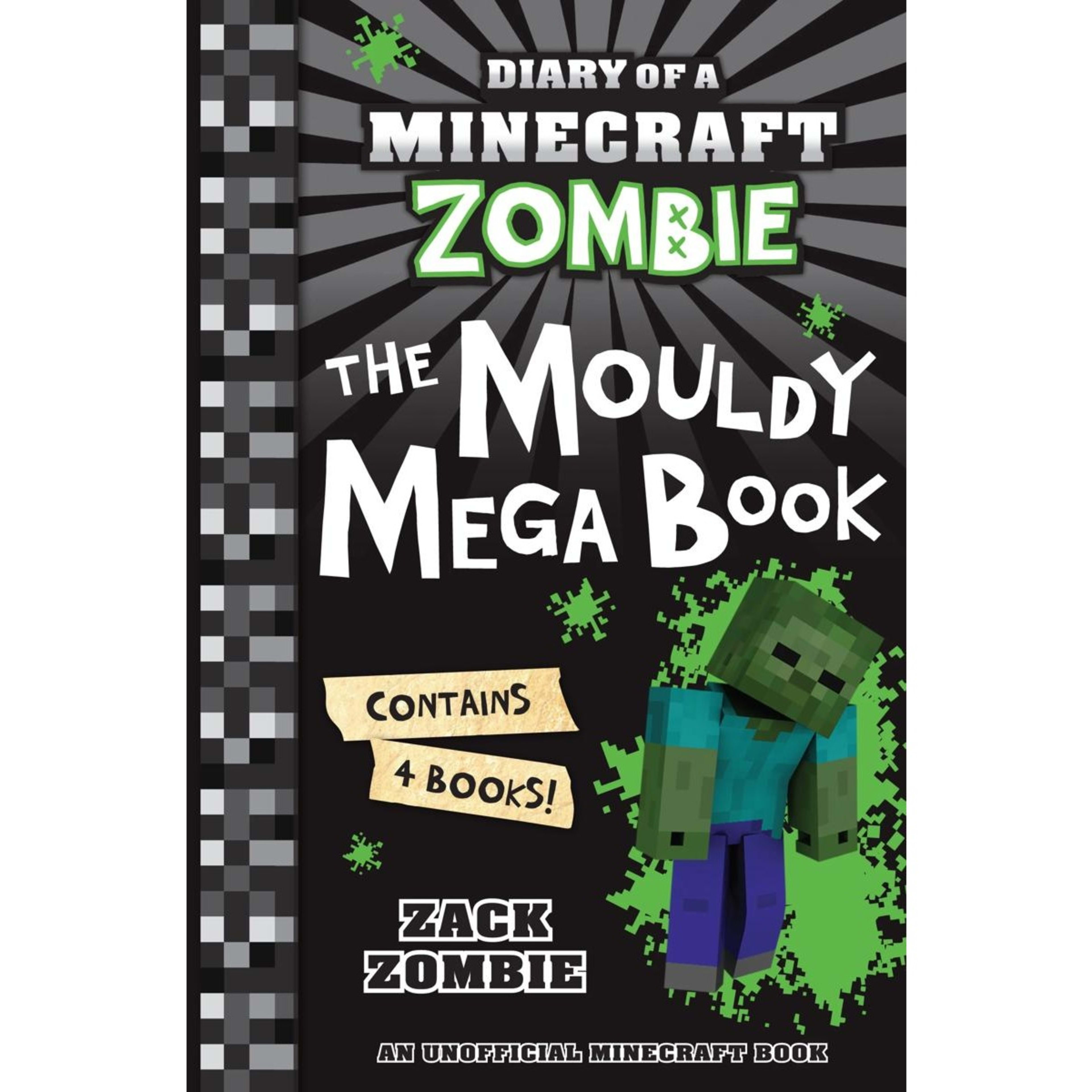 1 Diary of a Minecraft Zombie: The Mouldy Mega Book by Zack Zombie - Book