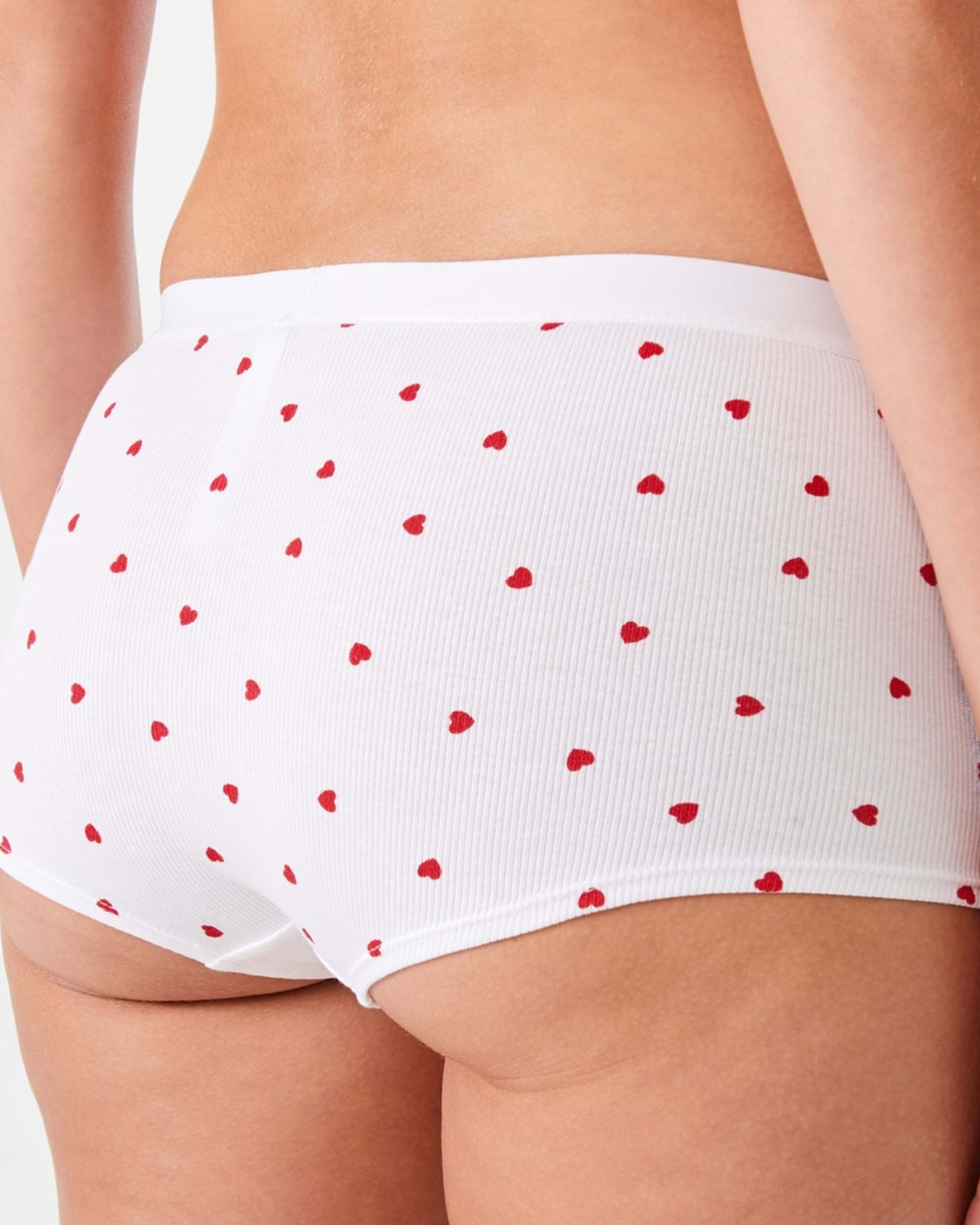 3 Rib Boyleg Briefs MINI HEARTS MULTI, 3 of 5