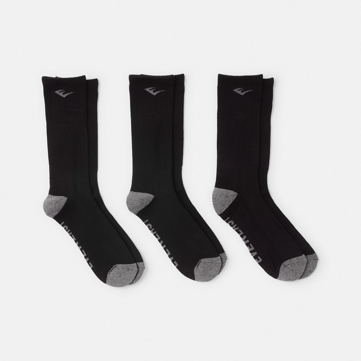 3 Pack Active Everlast Mens Crew Socks Kmart NZ
