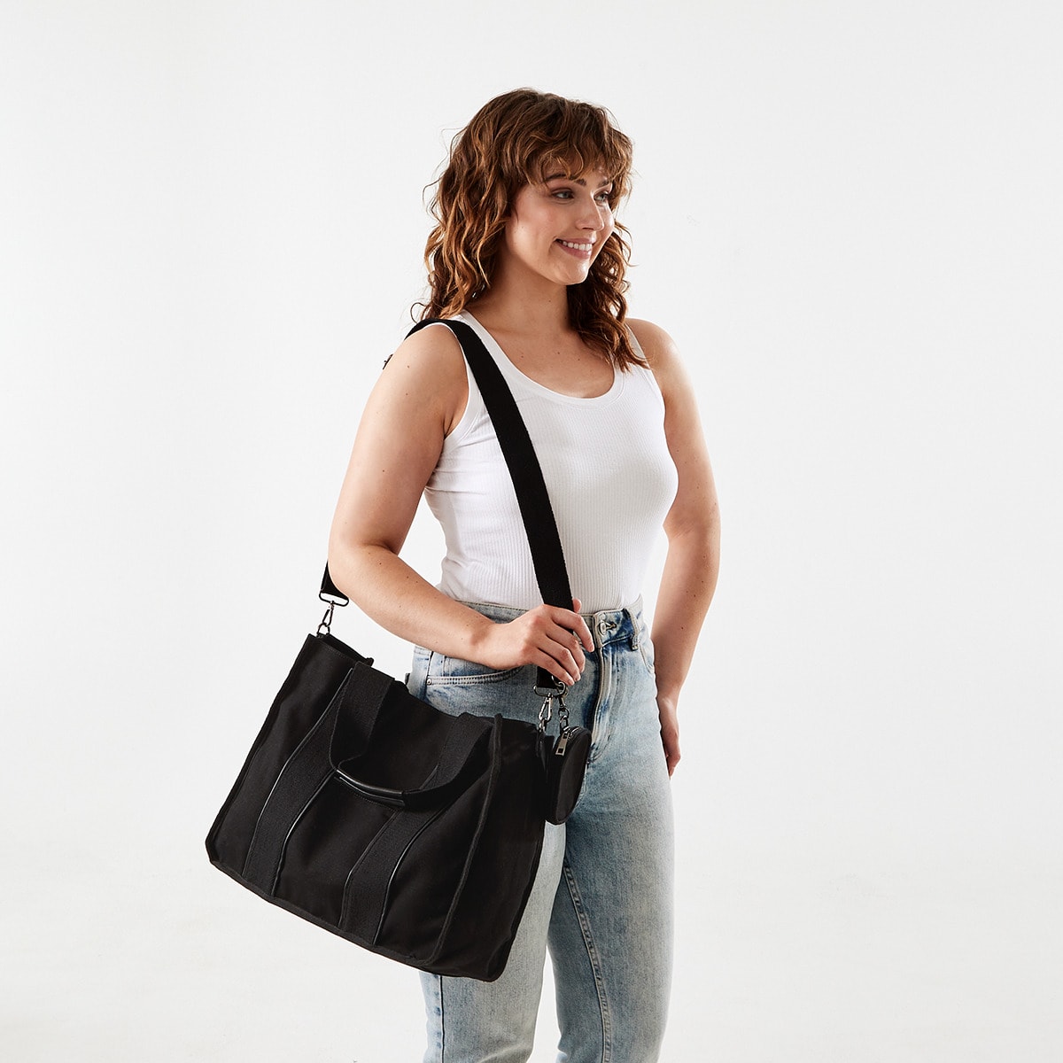 Maya Canvas Tote Bag Kmart