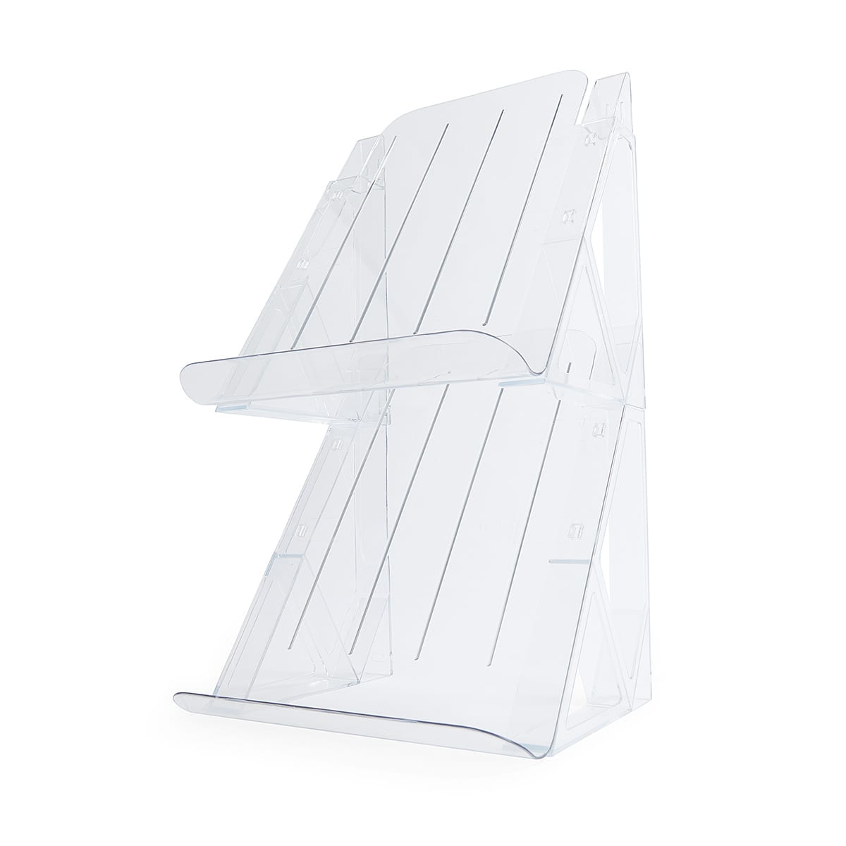 Set of 2 Clear Stacking Shoe Racks Kmart