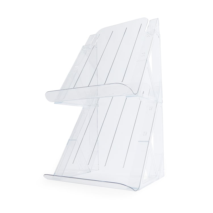 Set of 2 Clear Stacking Shoe Racks Kmart