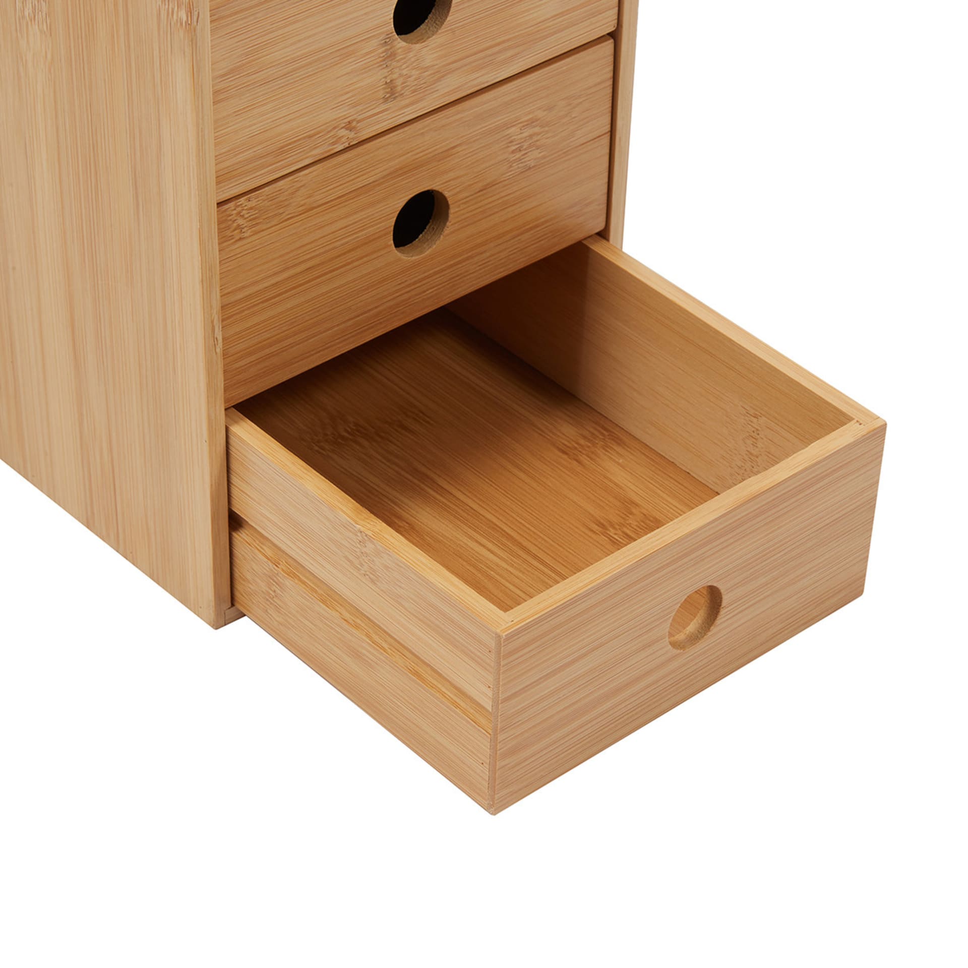 Bamboo Vertical 3 Drawers Kmart