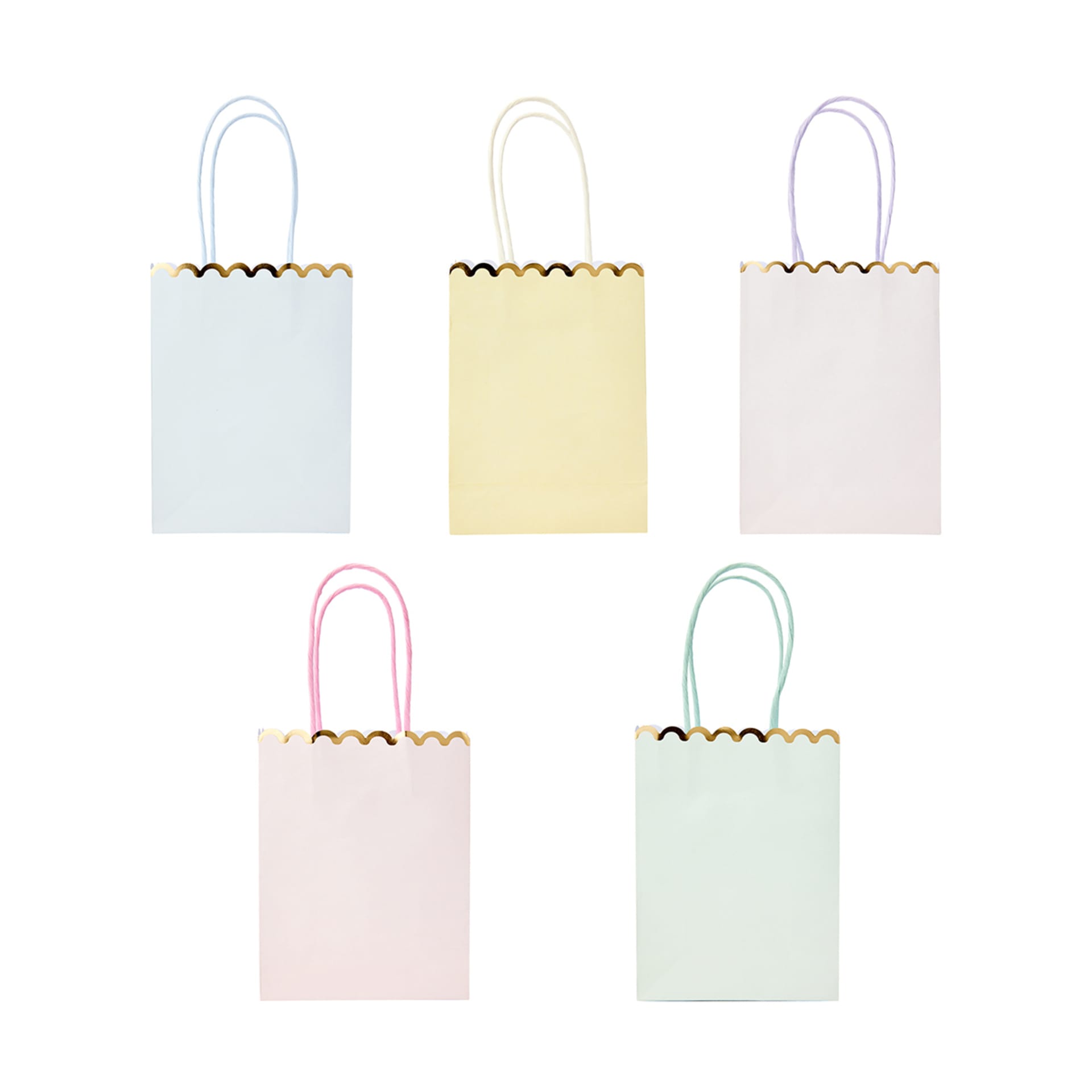 5 Pack Pastel Party Loot Bags Kmart