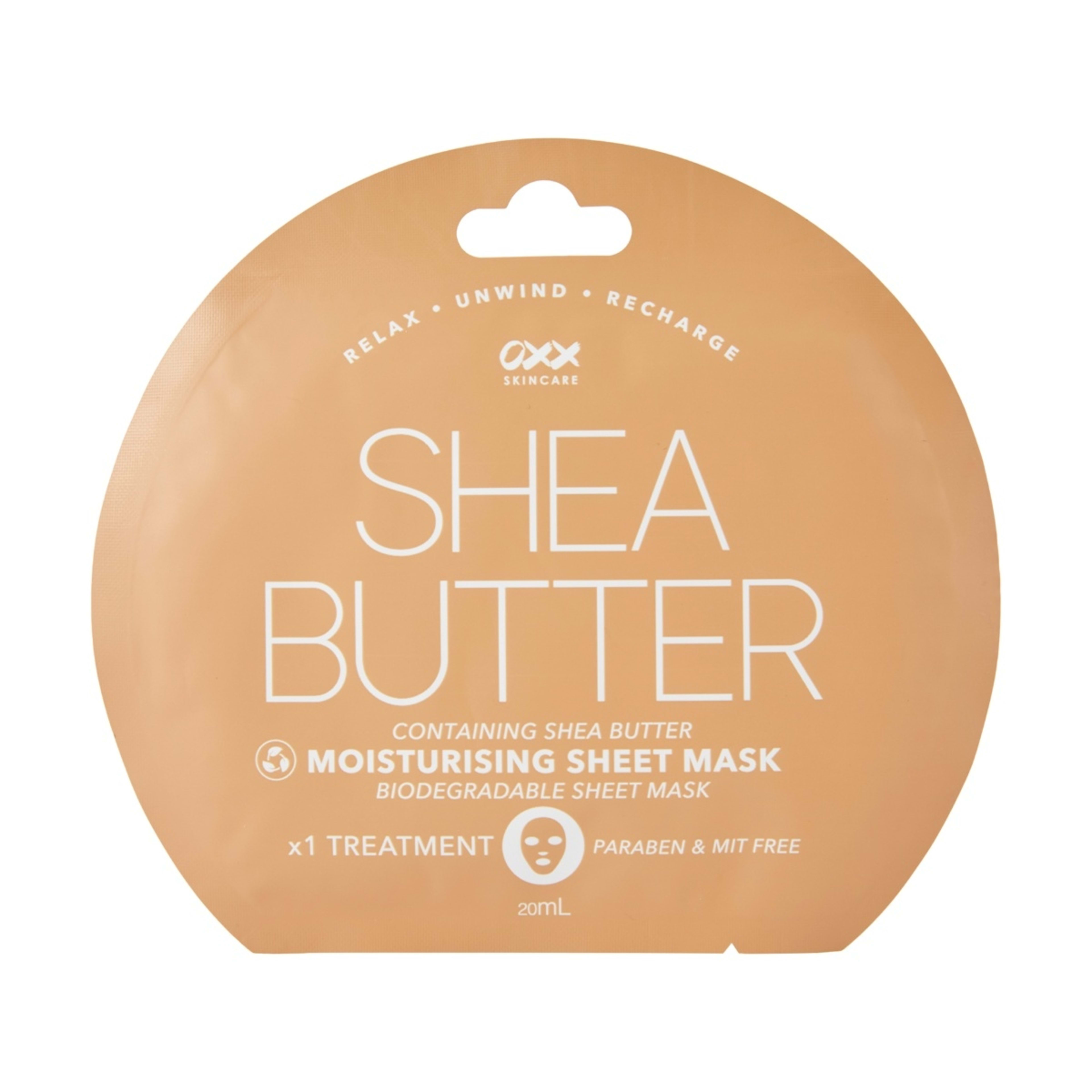 1 Moisturising Sheet Mask - Shea Butter, 1 of 3