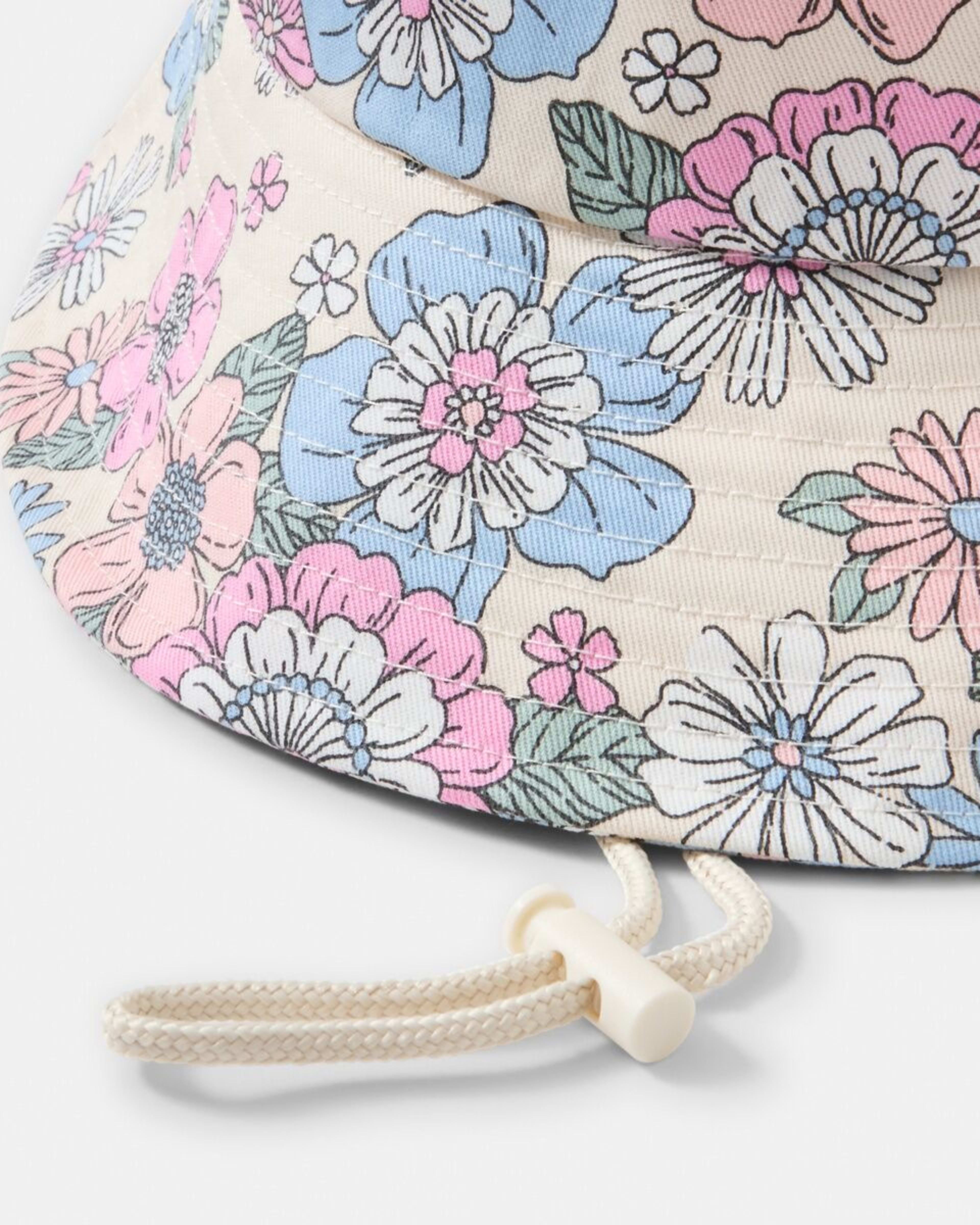 2 Sun Hat CREAM FLORAL, 2 of 2