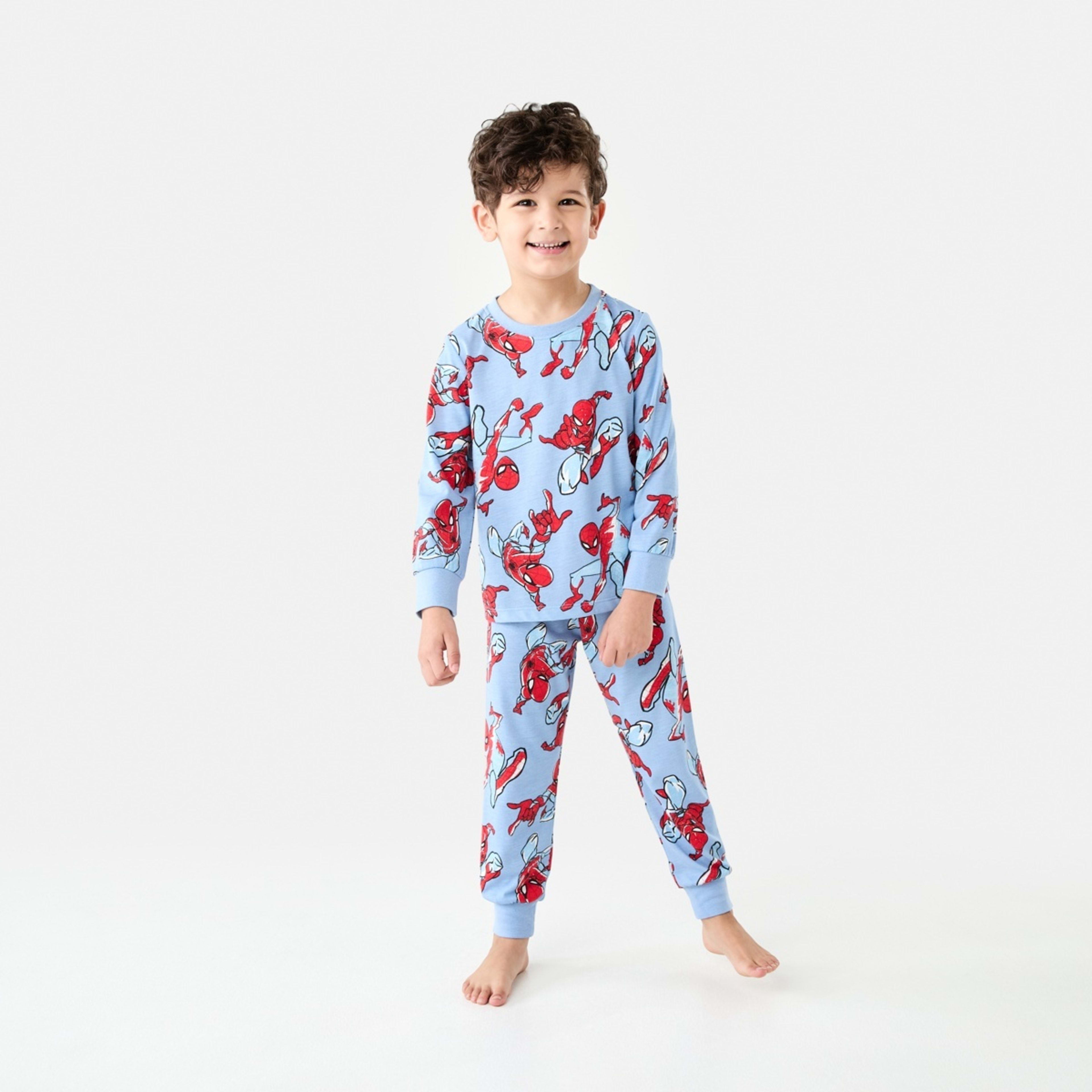 1 Spider-Man License Pyjama Set Spiderman, 1 of 10