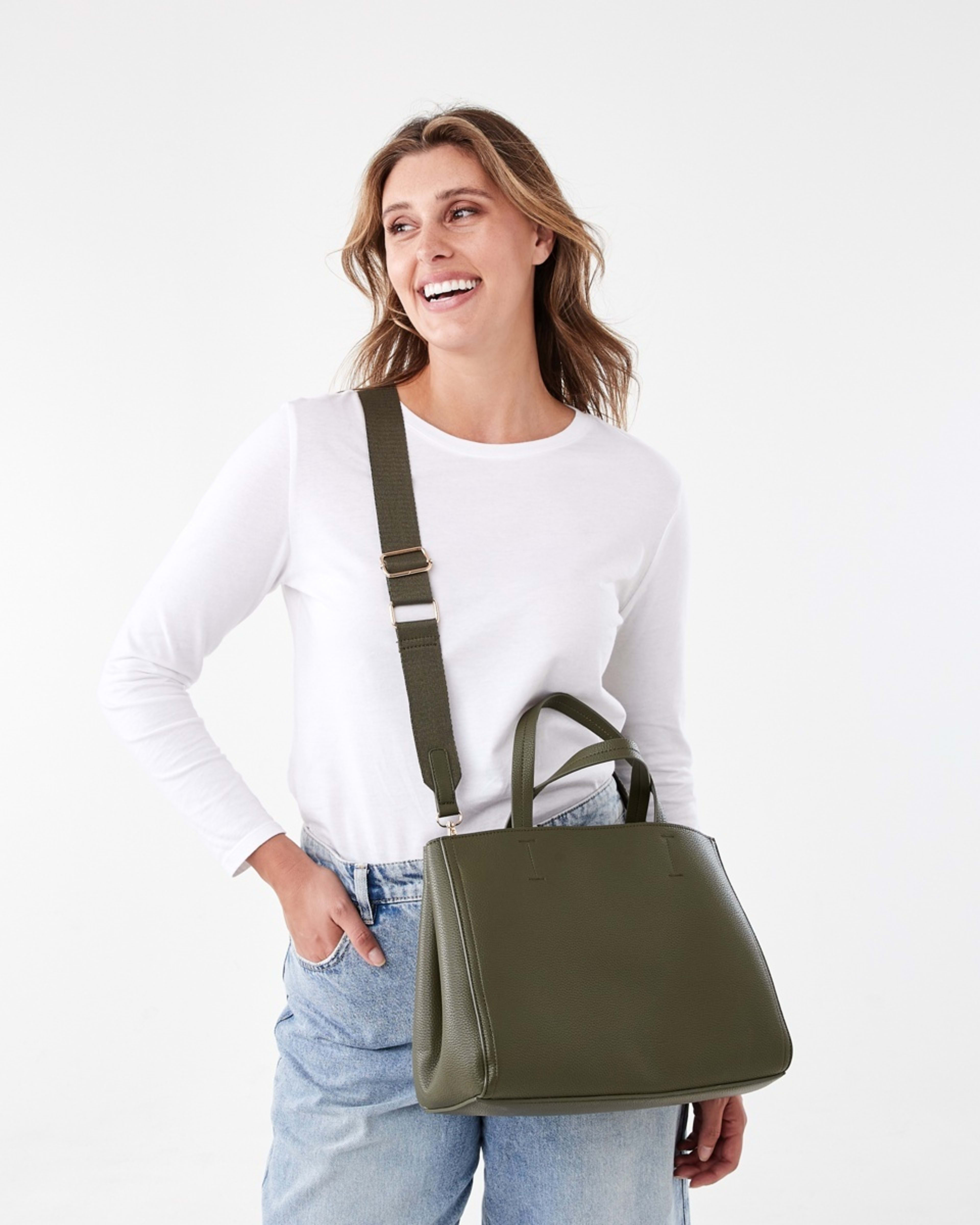 6 Tote Bag Deep Moss, 6 of 7
