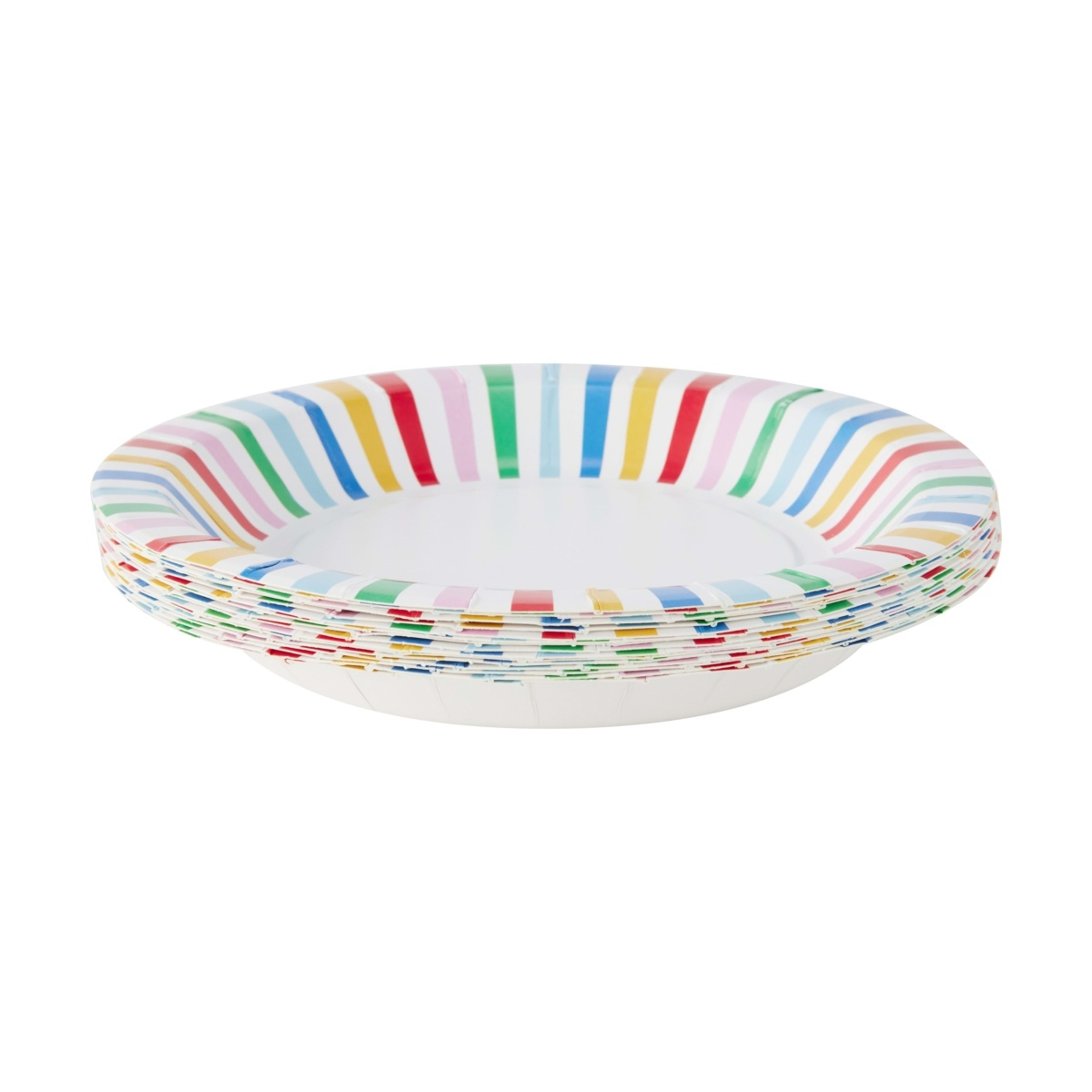 3 16 Piece Bright Dessert Paper Plates, 3 of 6