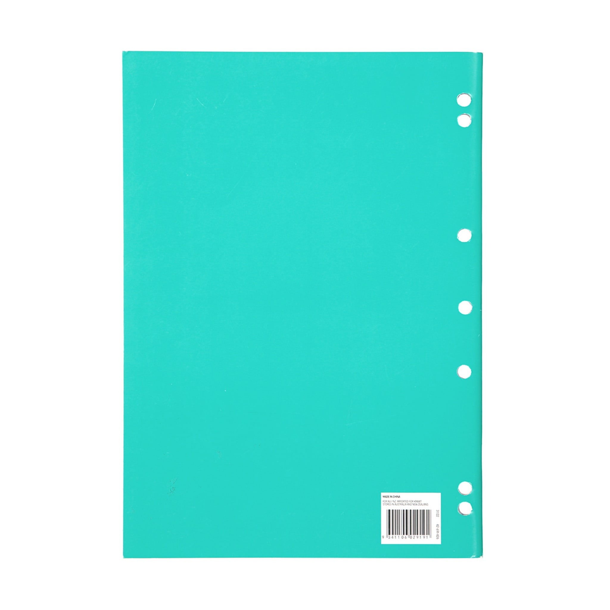 Binder Book A4, 128 Pages, Blue Kmart