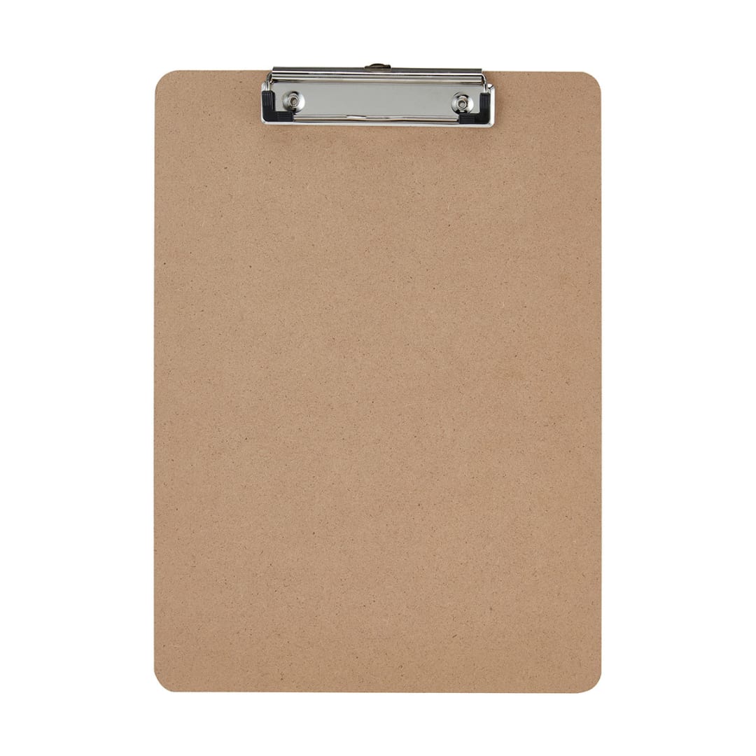 Masonite Clipboard Brown Kmart