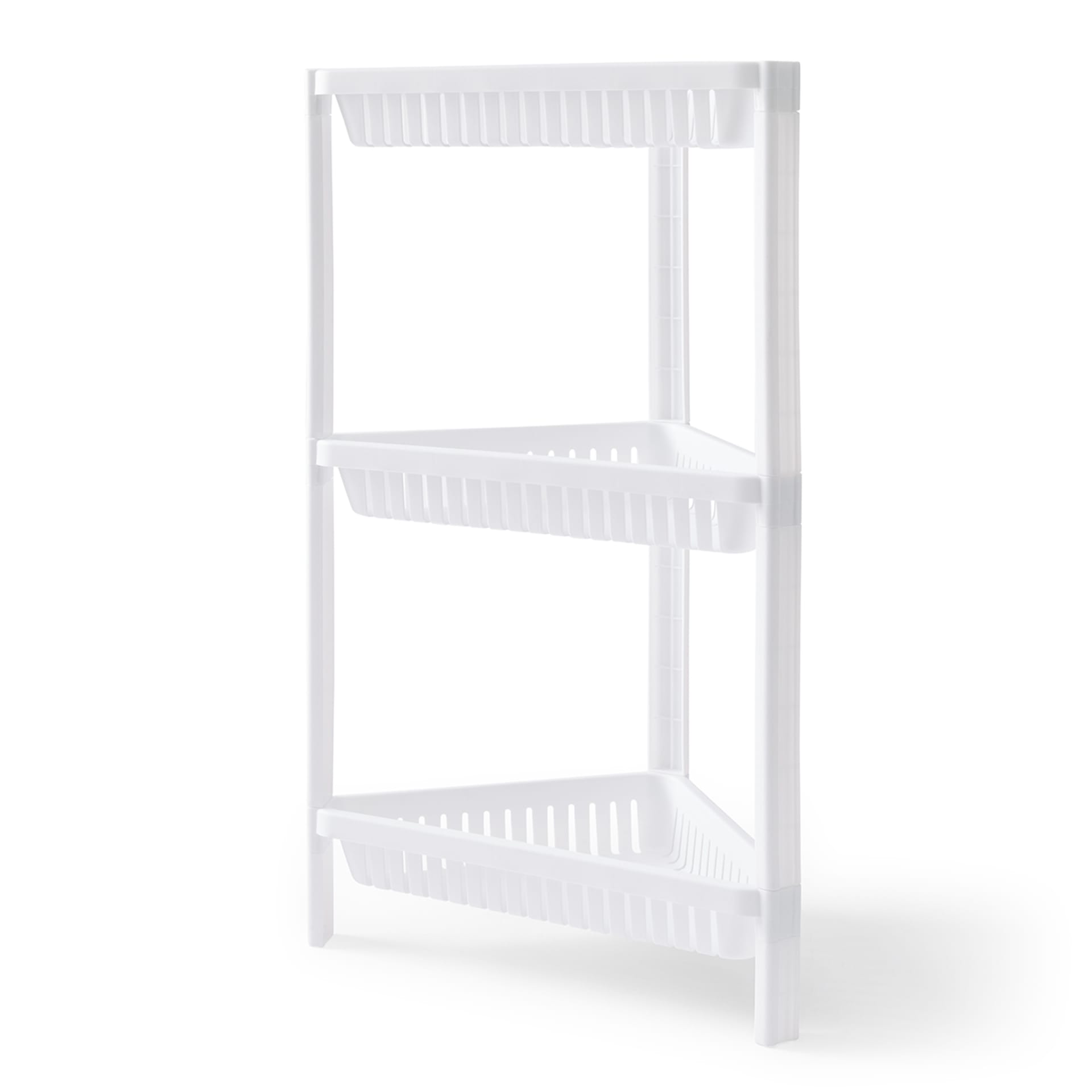 3 Tier Plastic Corner Shelf Kmart