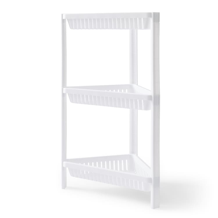 3 Tier Plastic Corner Shelf Kmart NZ