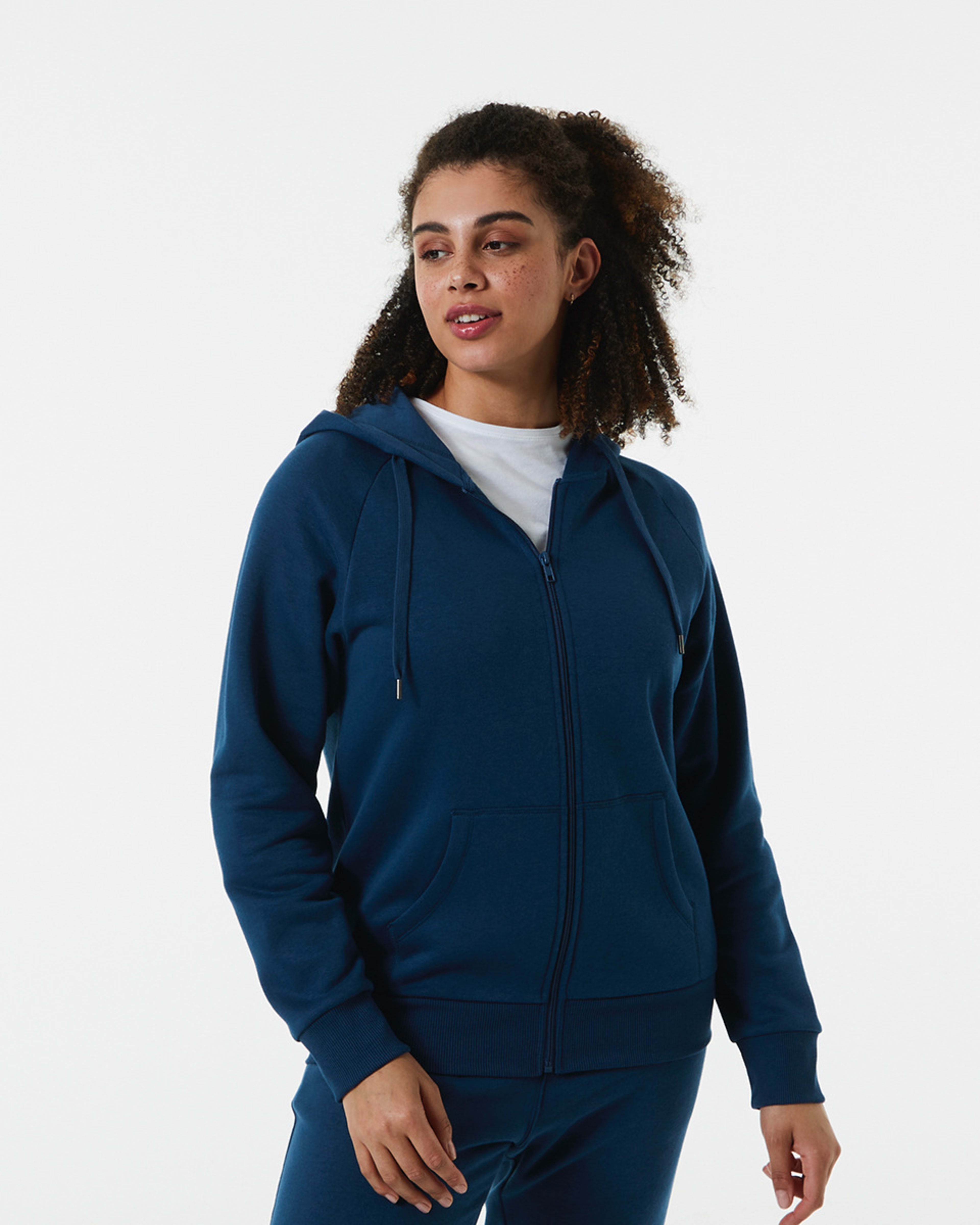 Active Womens Core Zip Through Hoodie Kmart